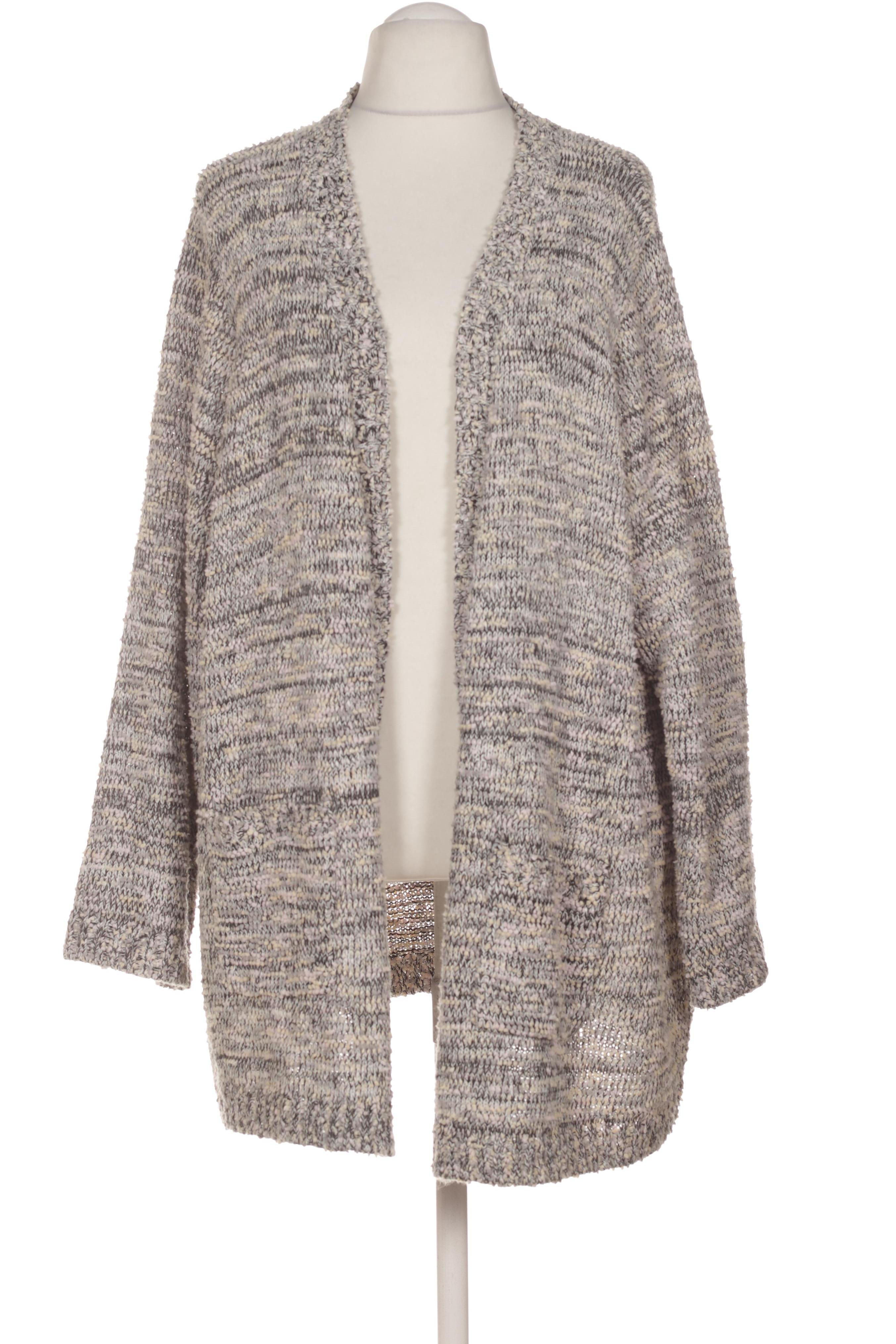 

Ulla Popken Damen Strickjacke, grau, Gr. 54