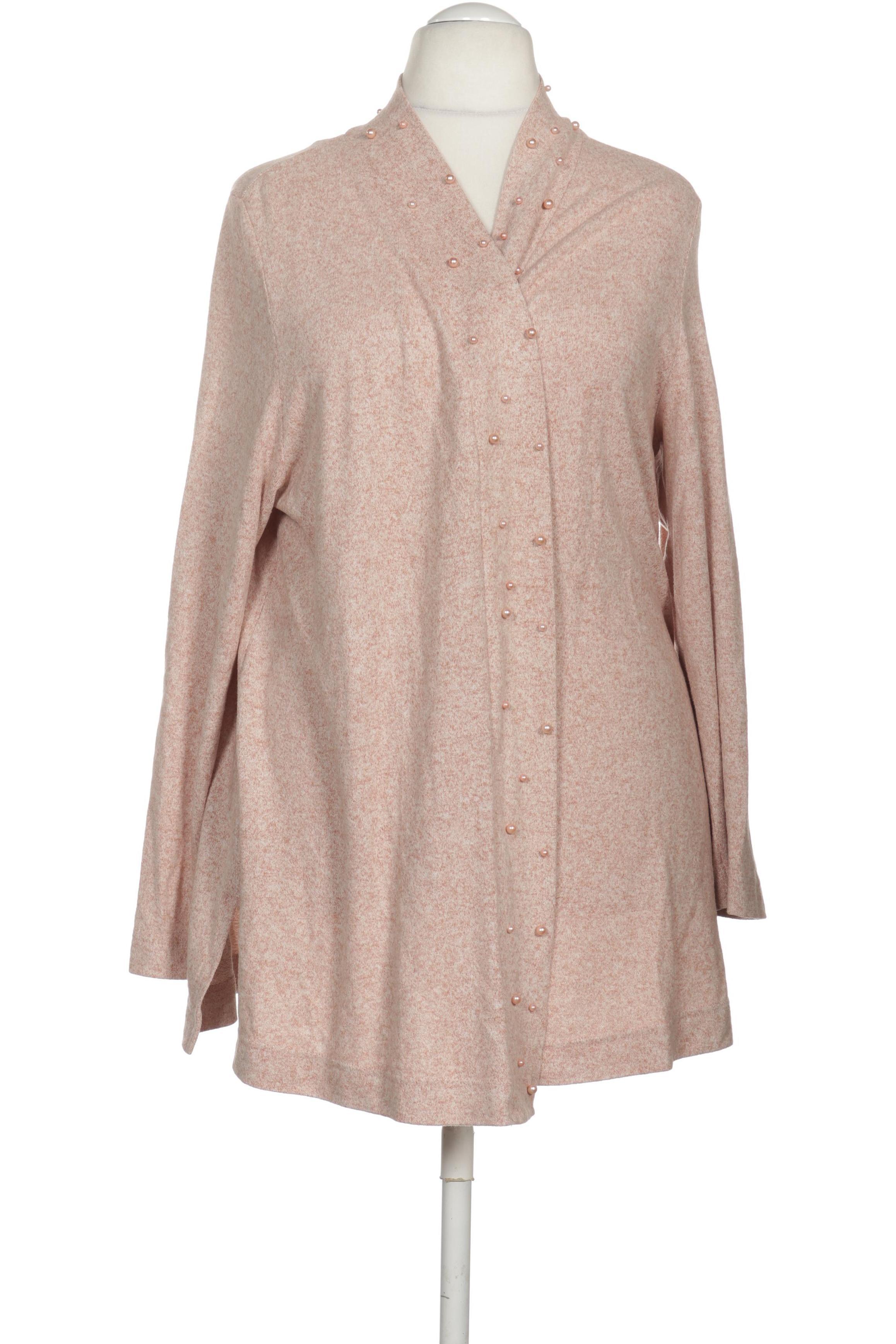 

Ulla Popken Damen Strickjacke, beige, Gr. 46