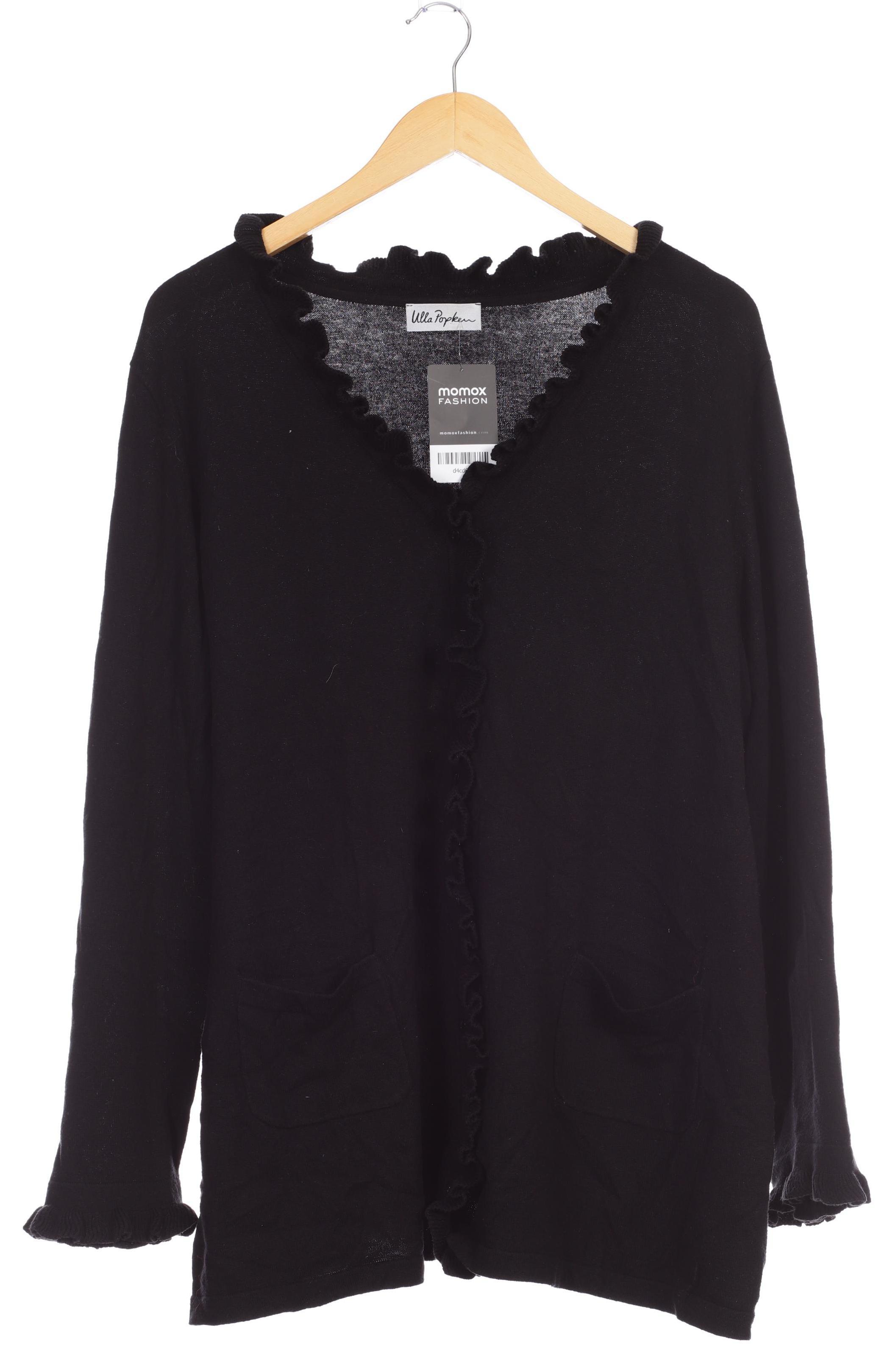 

Ulla Popken Damen Strickjacke, schwarz, Gr. 50