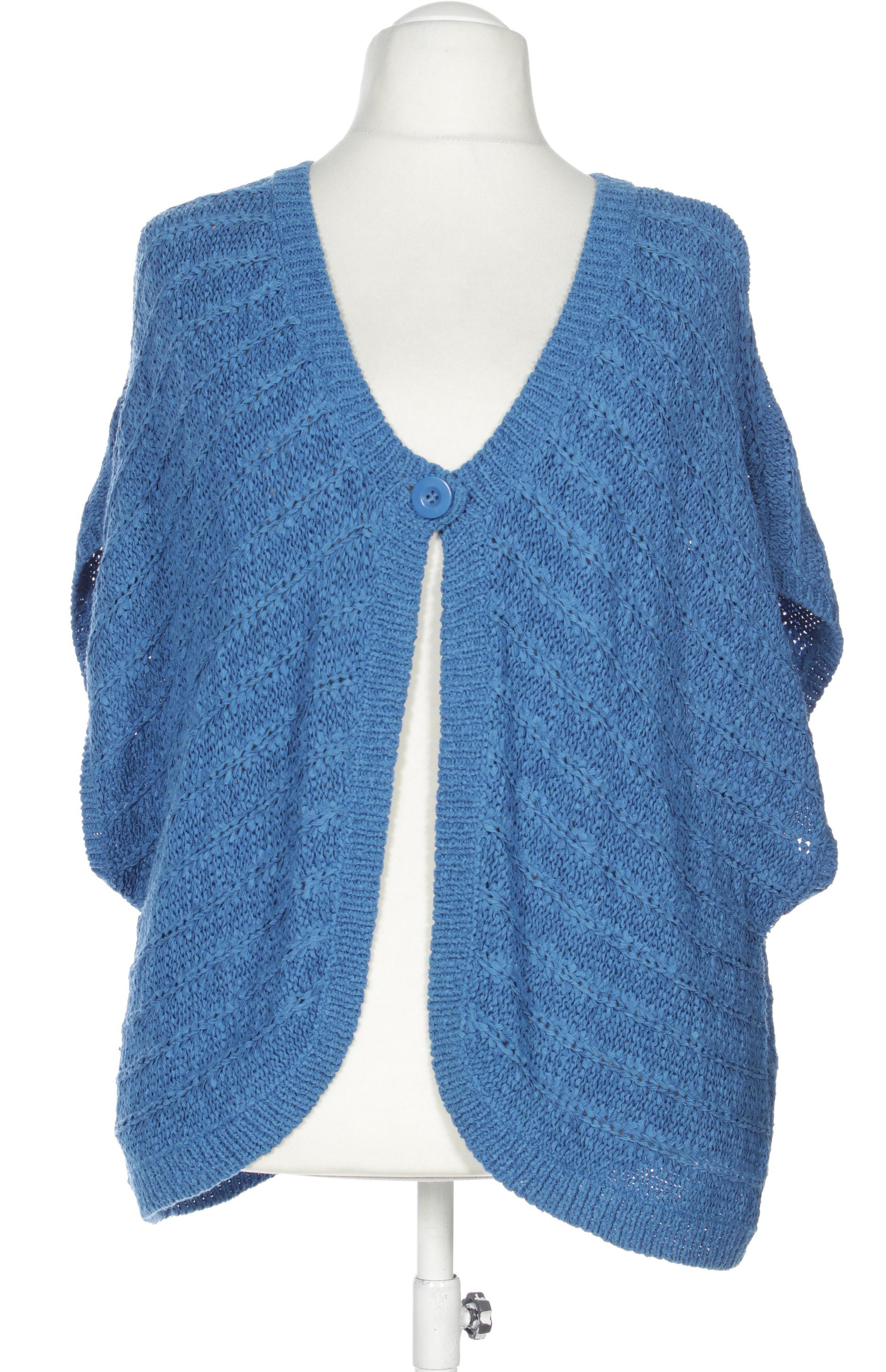 

Ulla Popken Damen Strickjacke, blau, Gr. 54