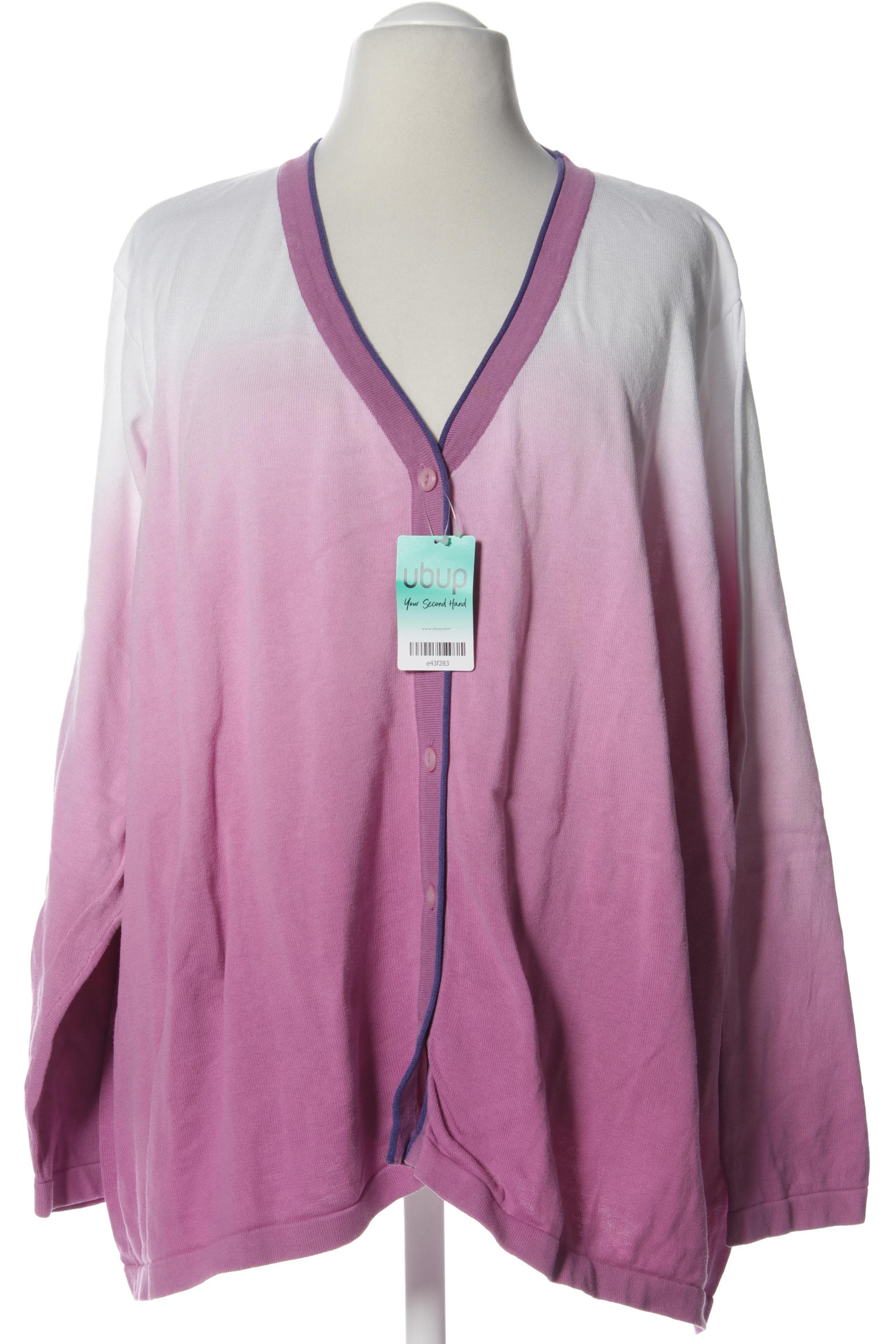 

Ulla Popken Damen Strickjacke, pink, Gr. 58