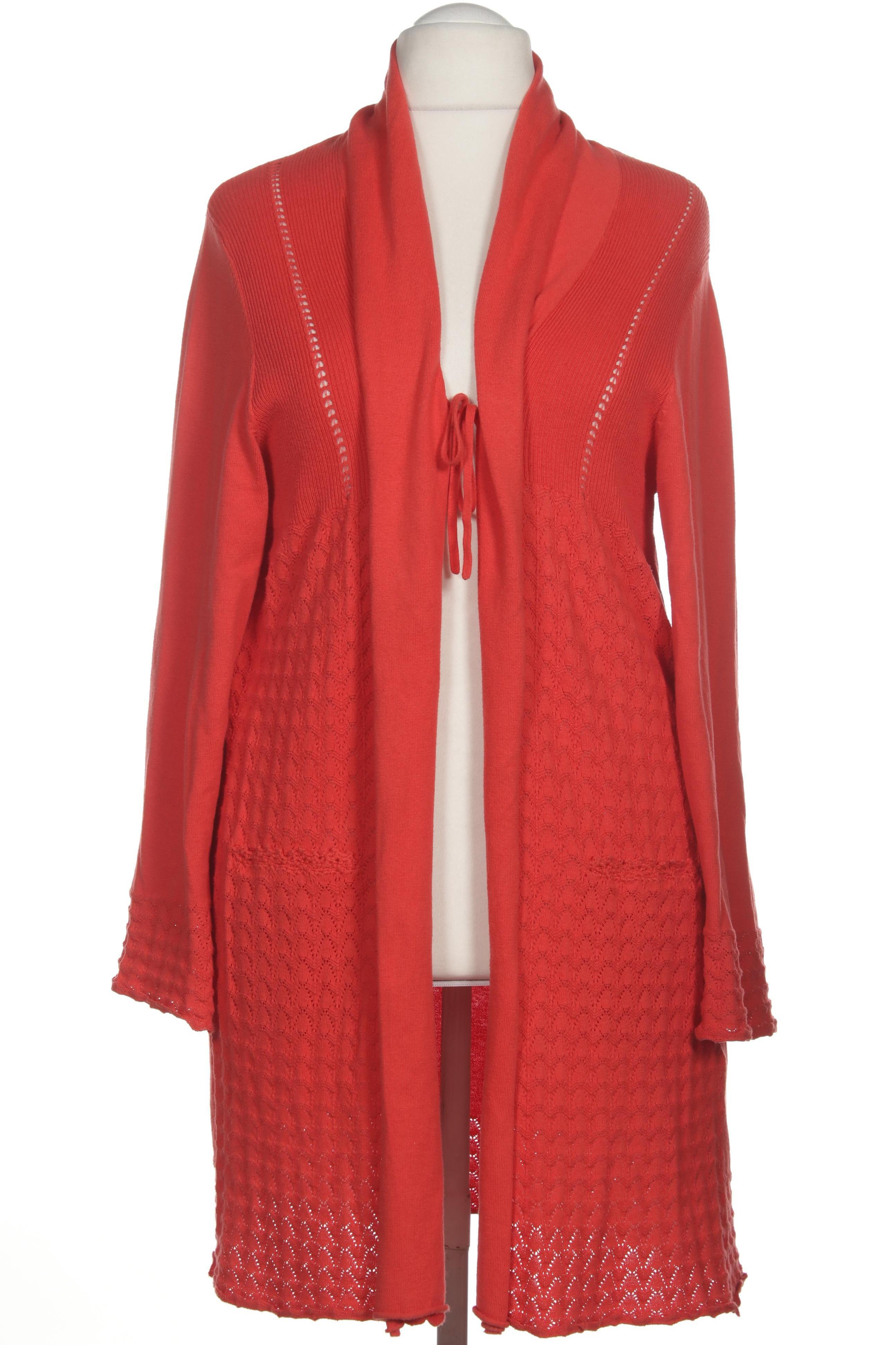 

Ulla Popken Damen Strickjacke, rot, Gr. 46