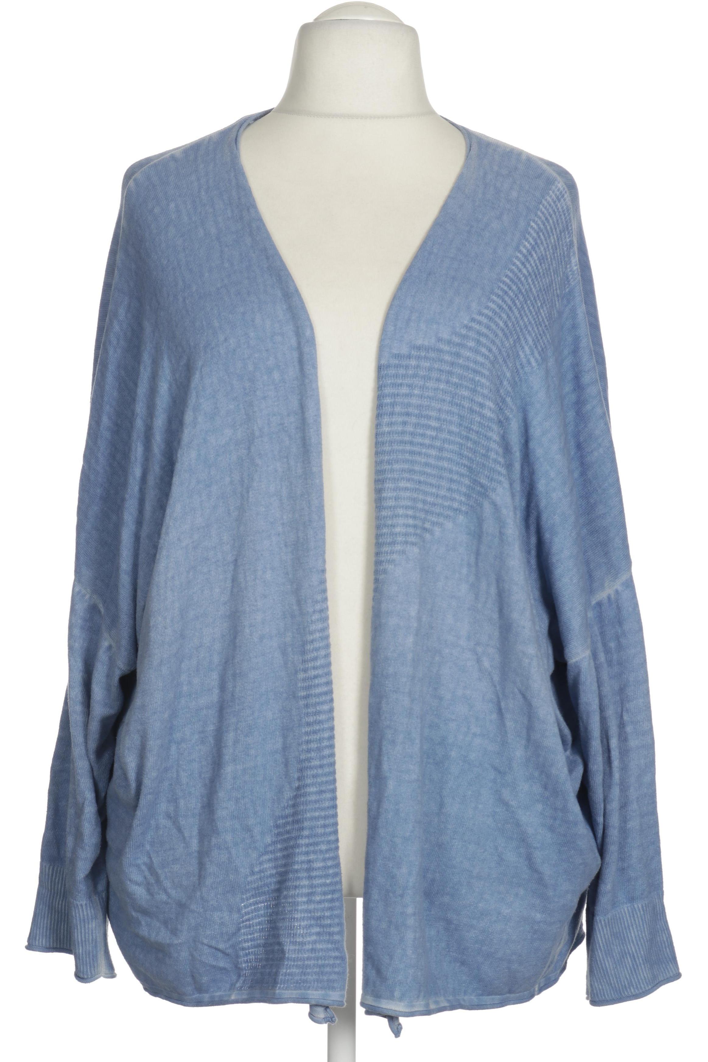 

Ulla Popken Damen Strickjacke, blau, Gr. 54