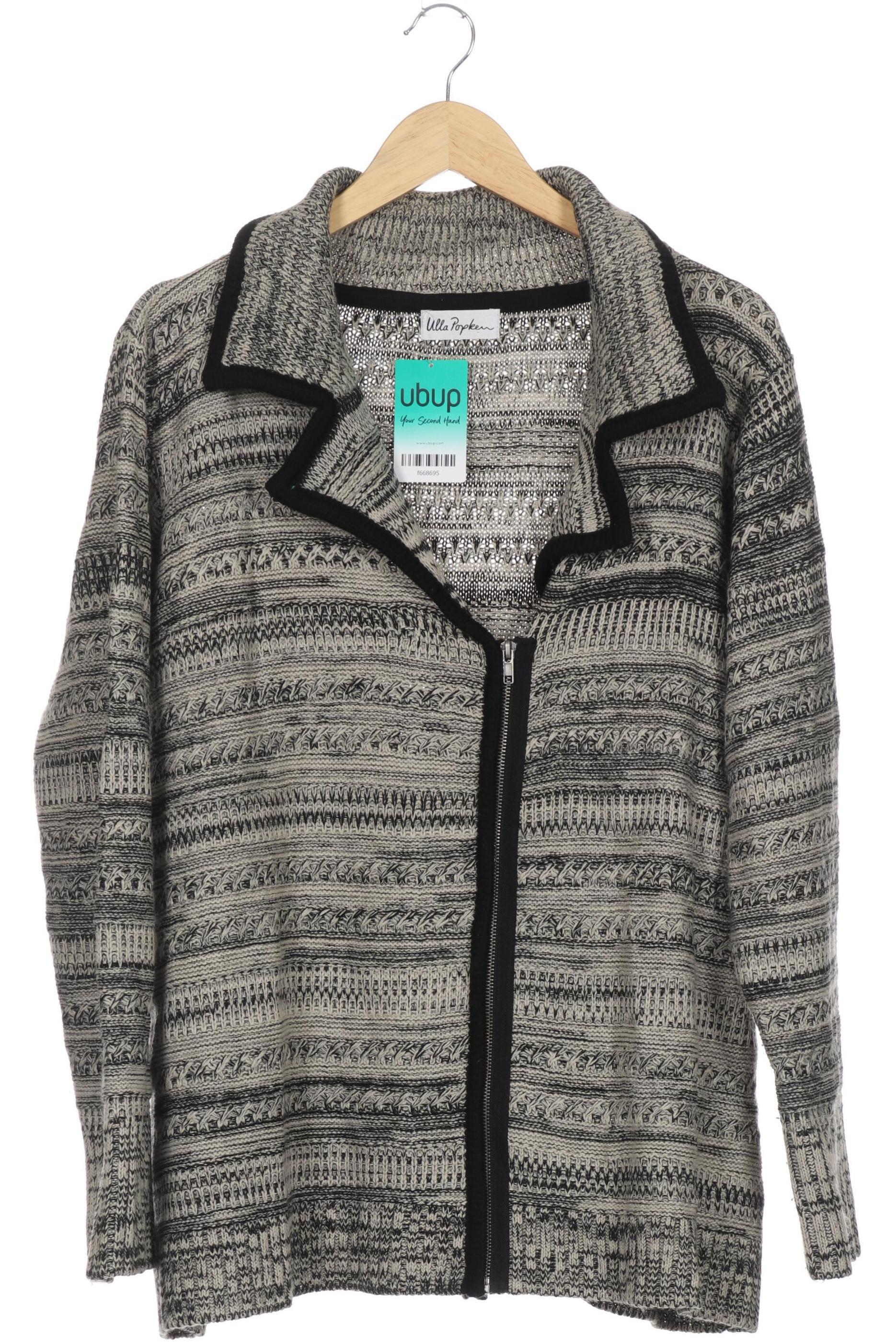 

Ulla Popken Damen Strickjacke, grau, Gr. 50
