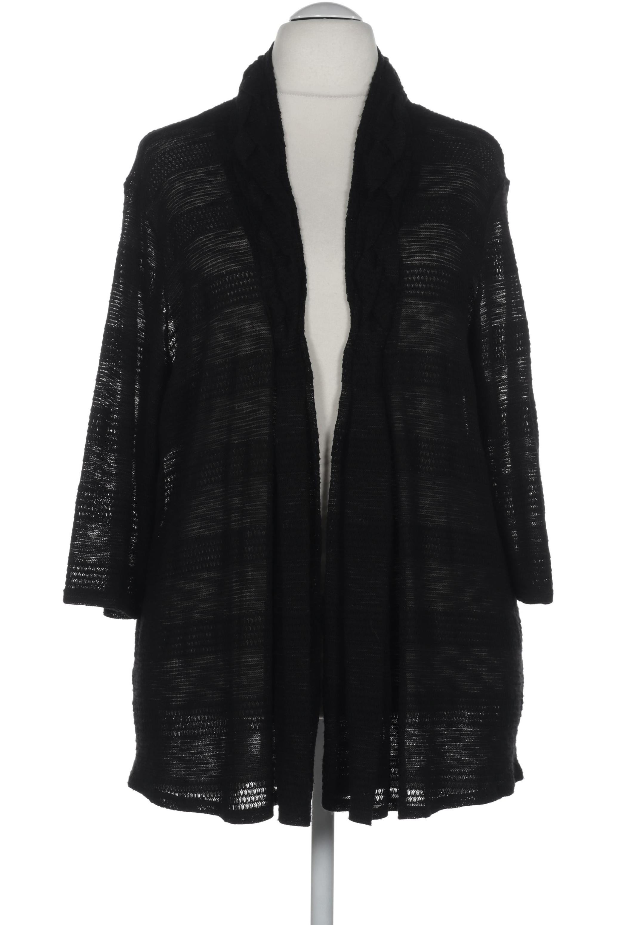 

Ulla Popken Damen Strickjacke, schwarz, Gr. 50