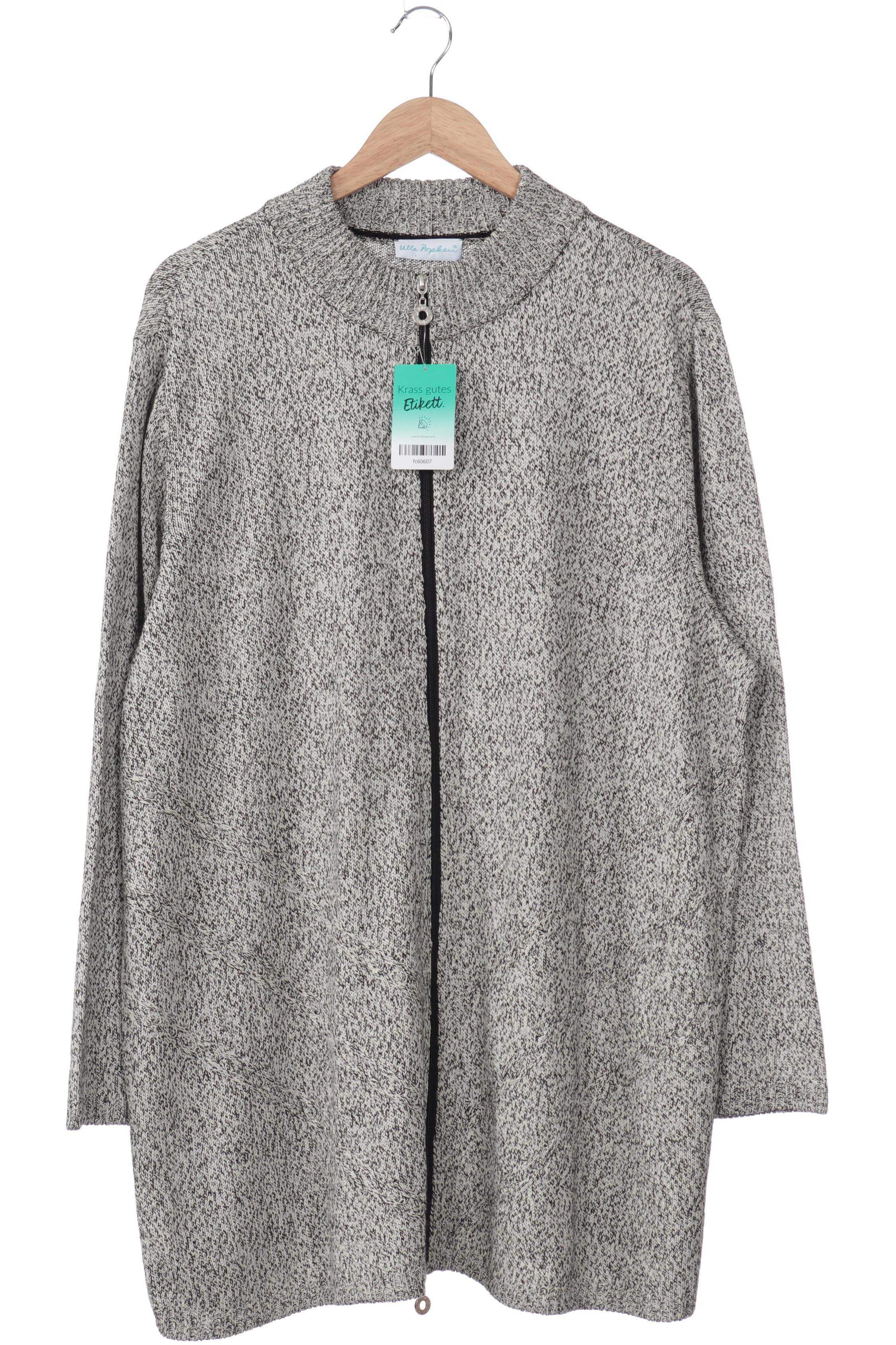 

Ulla Popken Damen Strickjacke, grau, Gr. 50