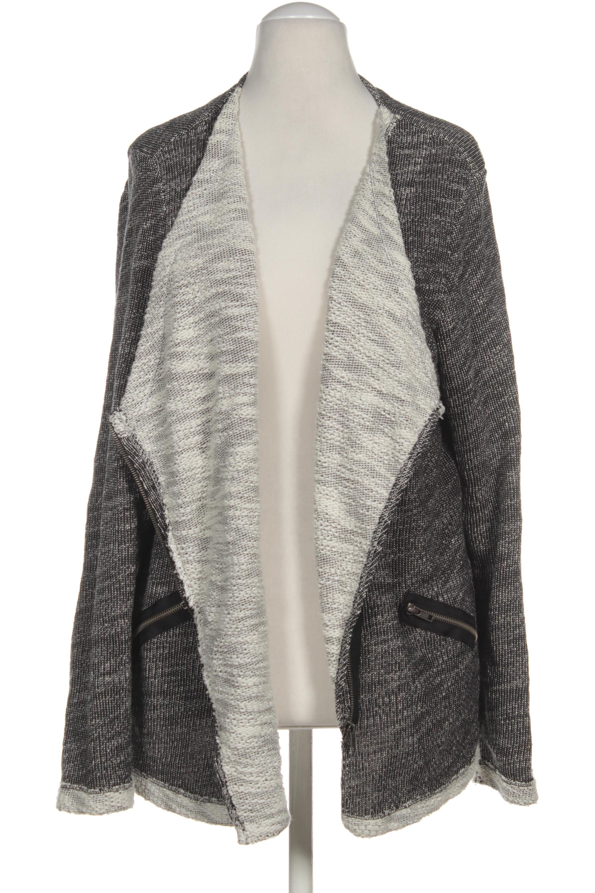 

Ulla Popken Damen Strickjacke, grau, Gr. 46