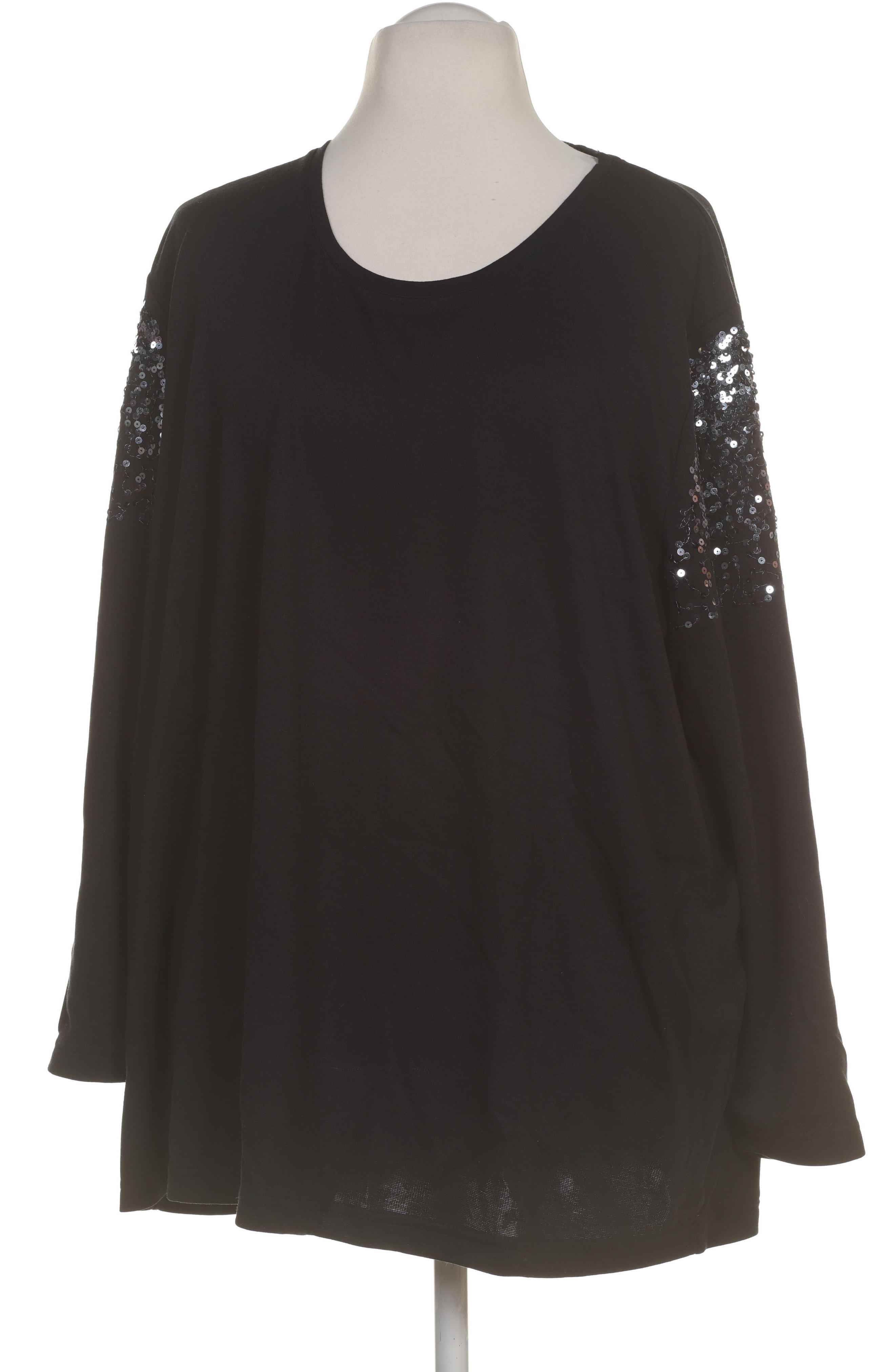 

Ulla Popken Damen Sweatshirt, schwarz, Gr. 54