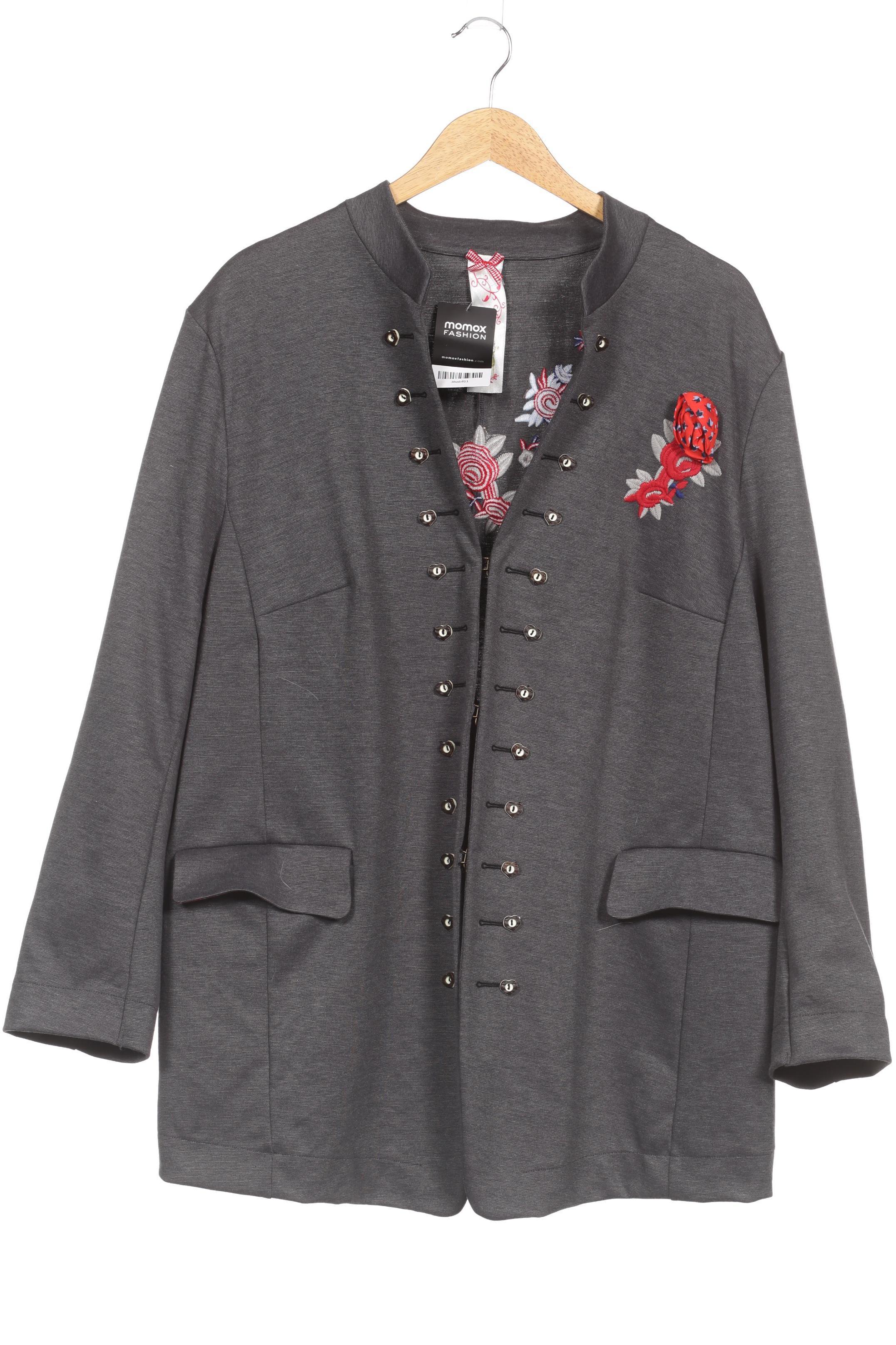 

Ulla Popken Damen Jacke, grau, Gr. 52