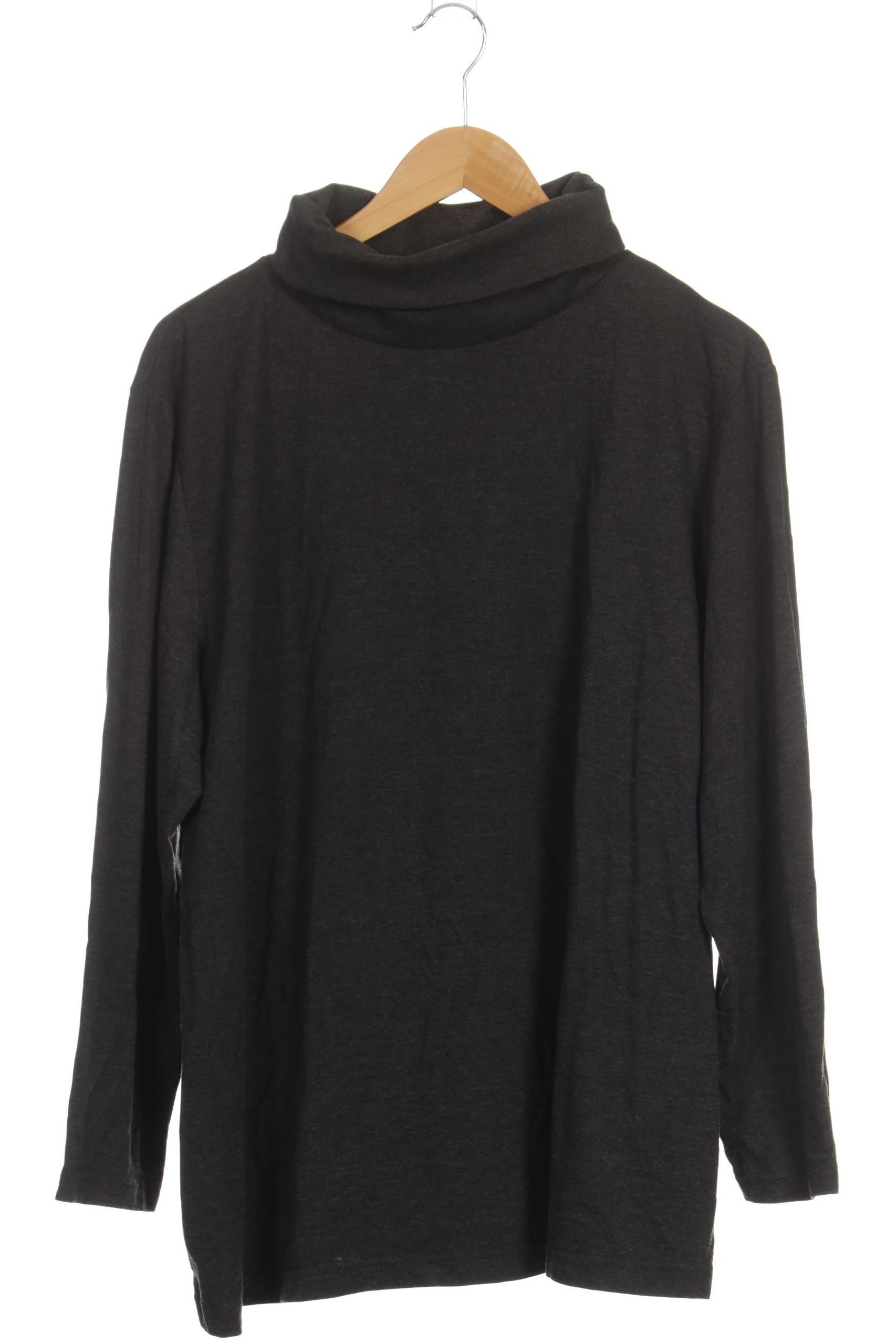 

Ulla Popken Damen Langarmshirt, grau, Gr. 50