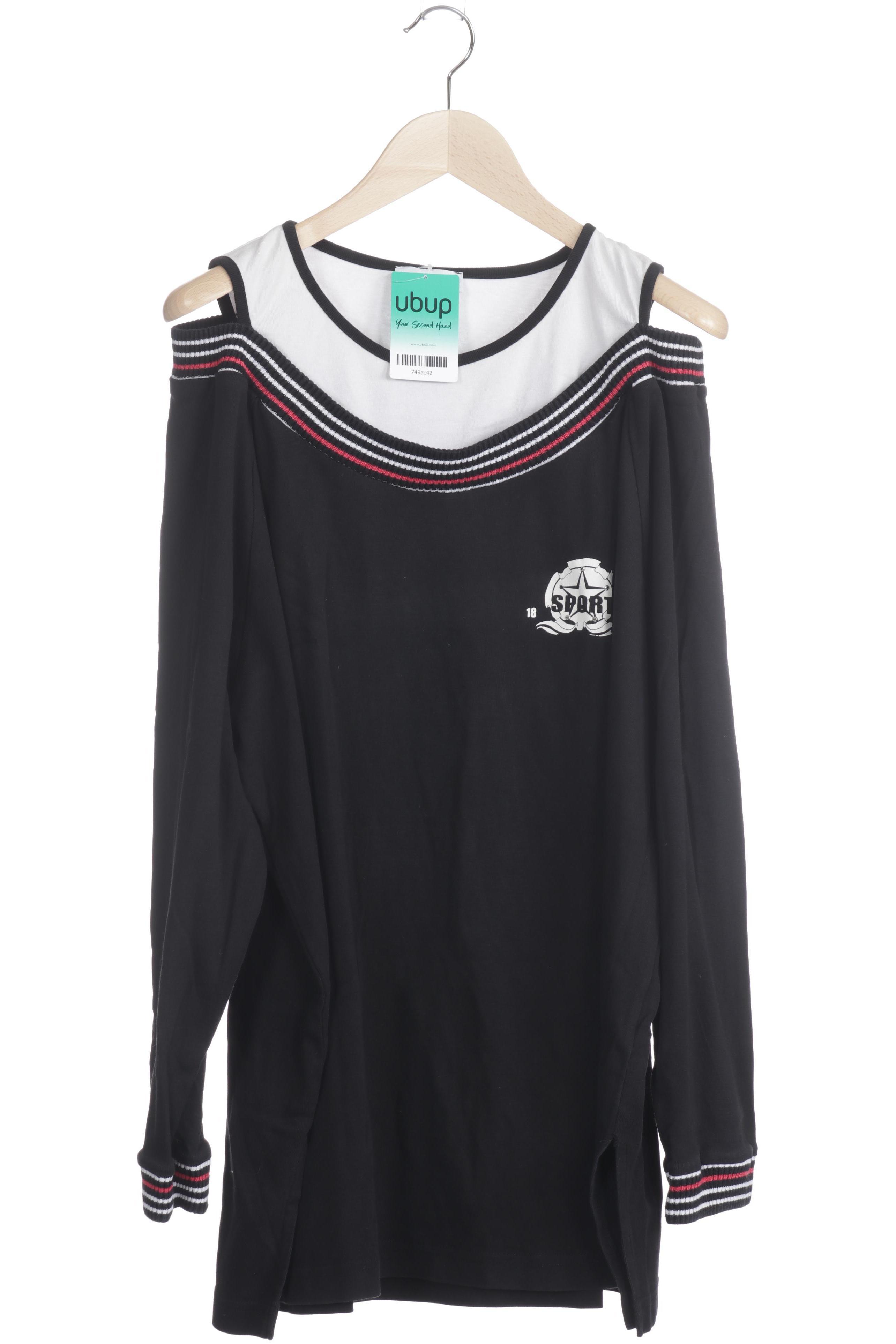 

Ulla Popken Damen Sweatshirt, schwarz, Gr. 50