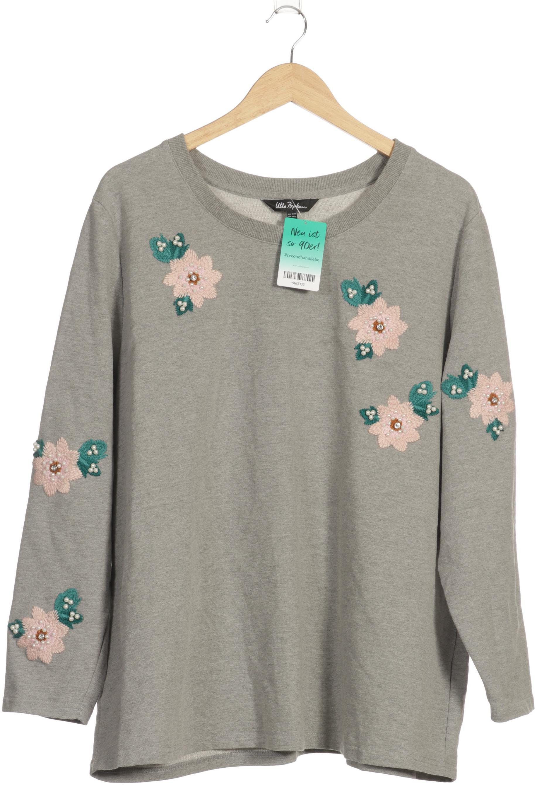 

Ulla Popken Damen Sweatshirt, grau, Gr. 50
