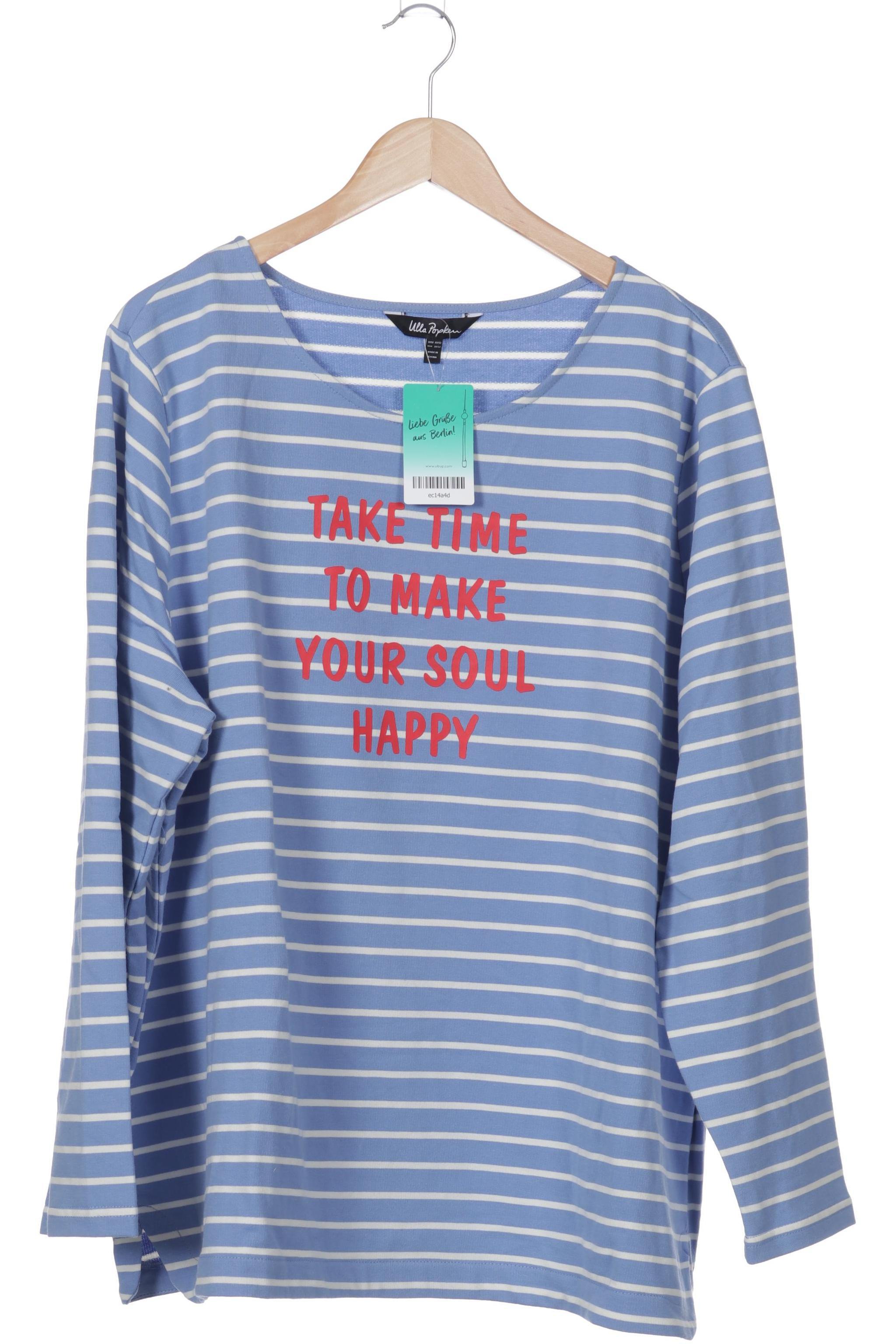 

Ulla Popken Damen Sweatshirt, blau, Gr. 50