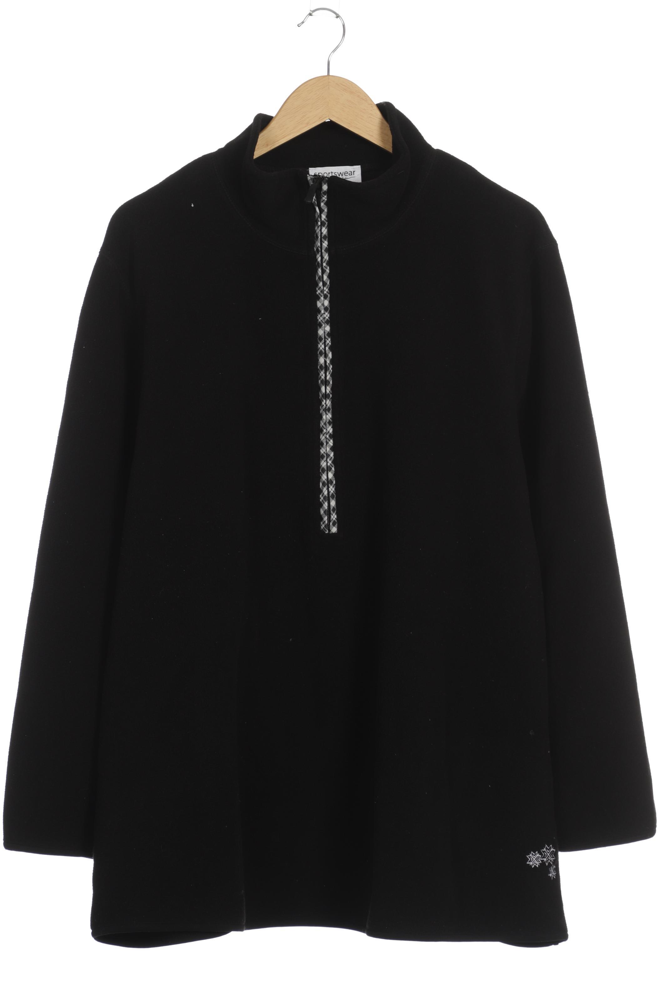 

Ulla Popken Damen Sweatshirt, schwarz, Gr. 54