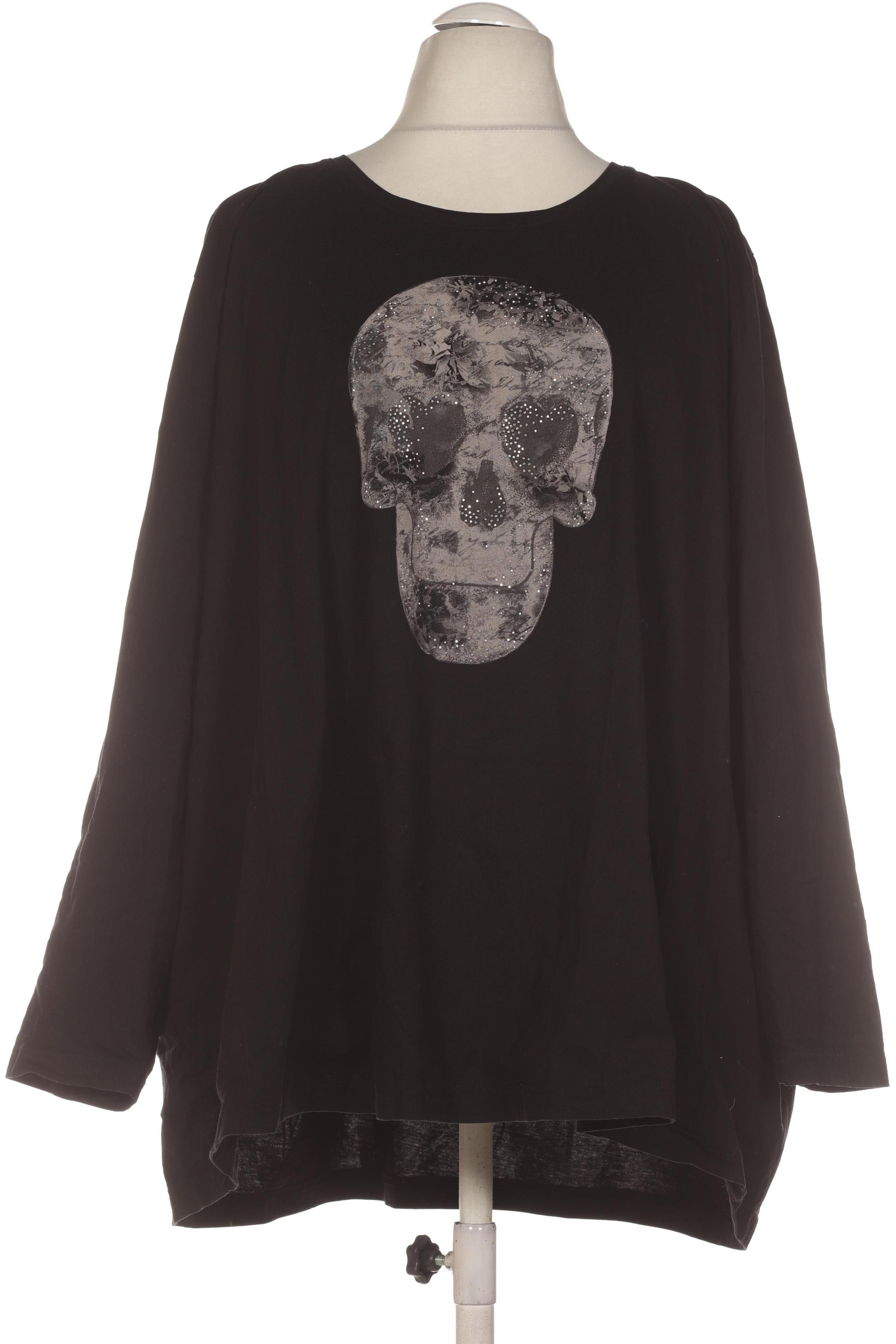 

Ulla Popken Damen Langarmshirt, schwarz, Gr. 66