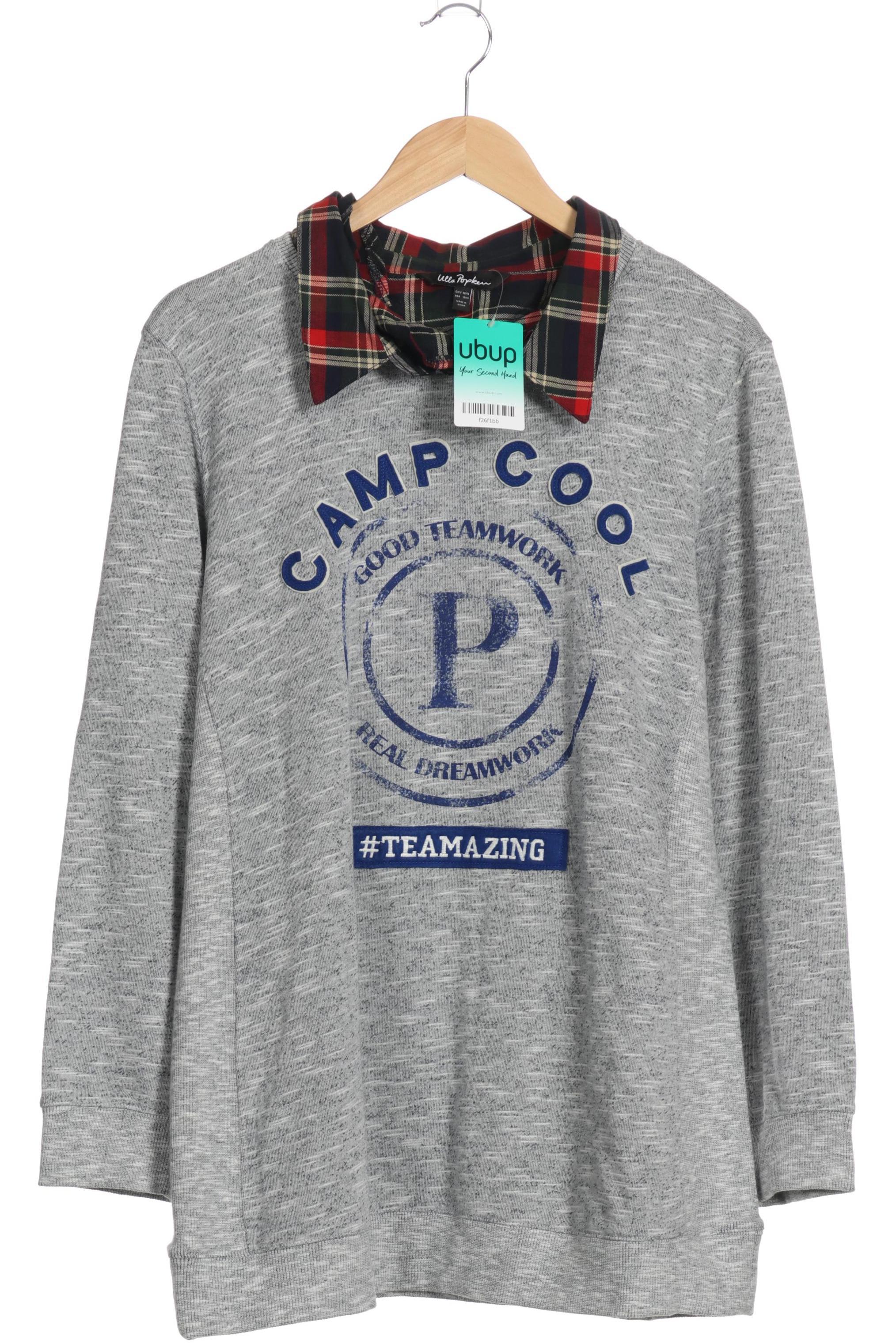 

Ulla Popken Damen Sweatshirt, grau, Gr. 42