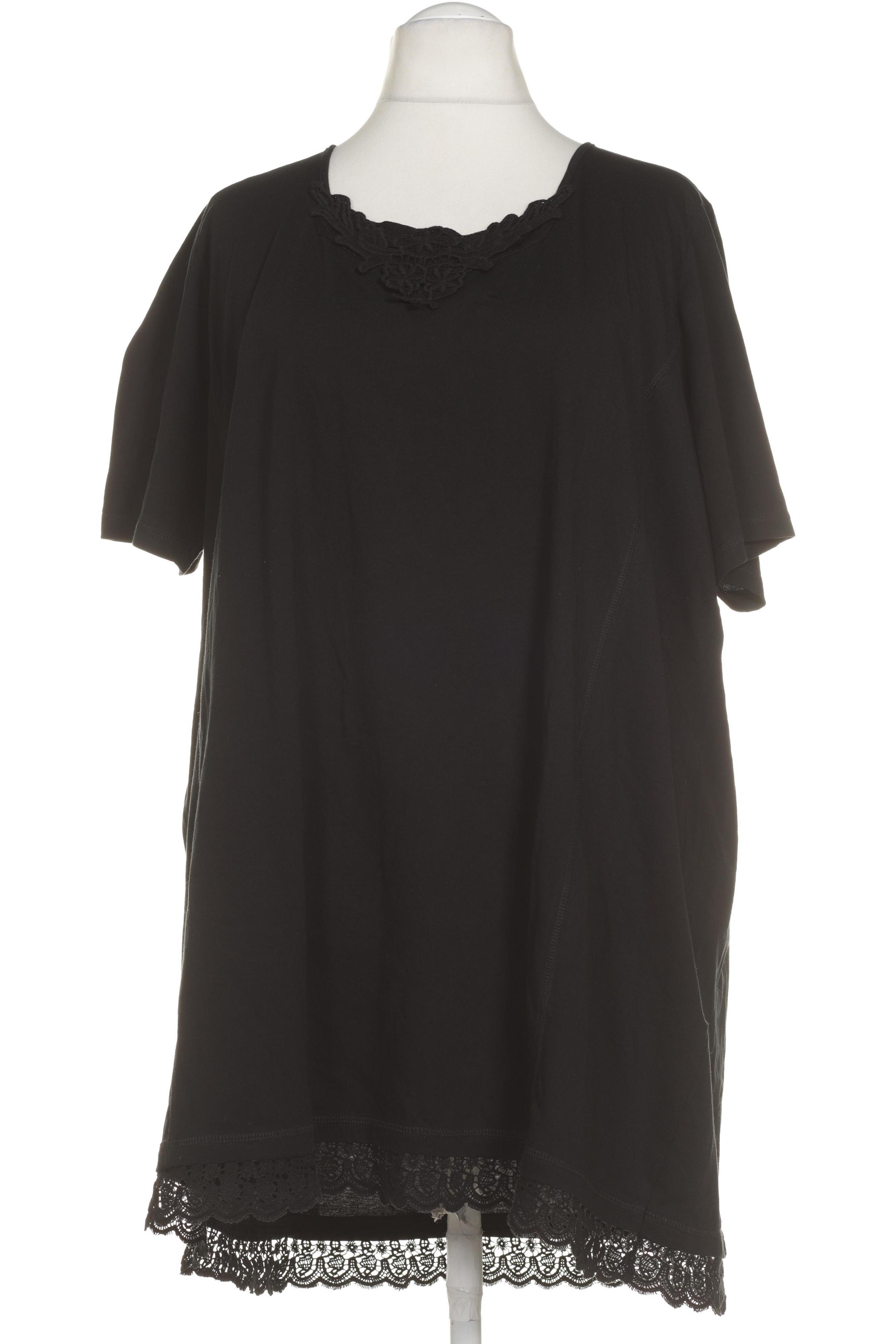 

Ulla Popken Damen T-Shirt, schwarz, Gr. 54