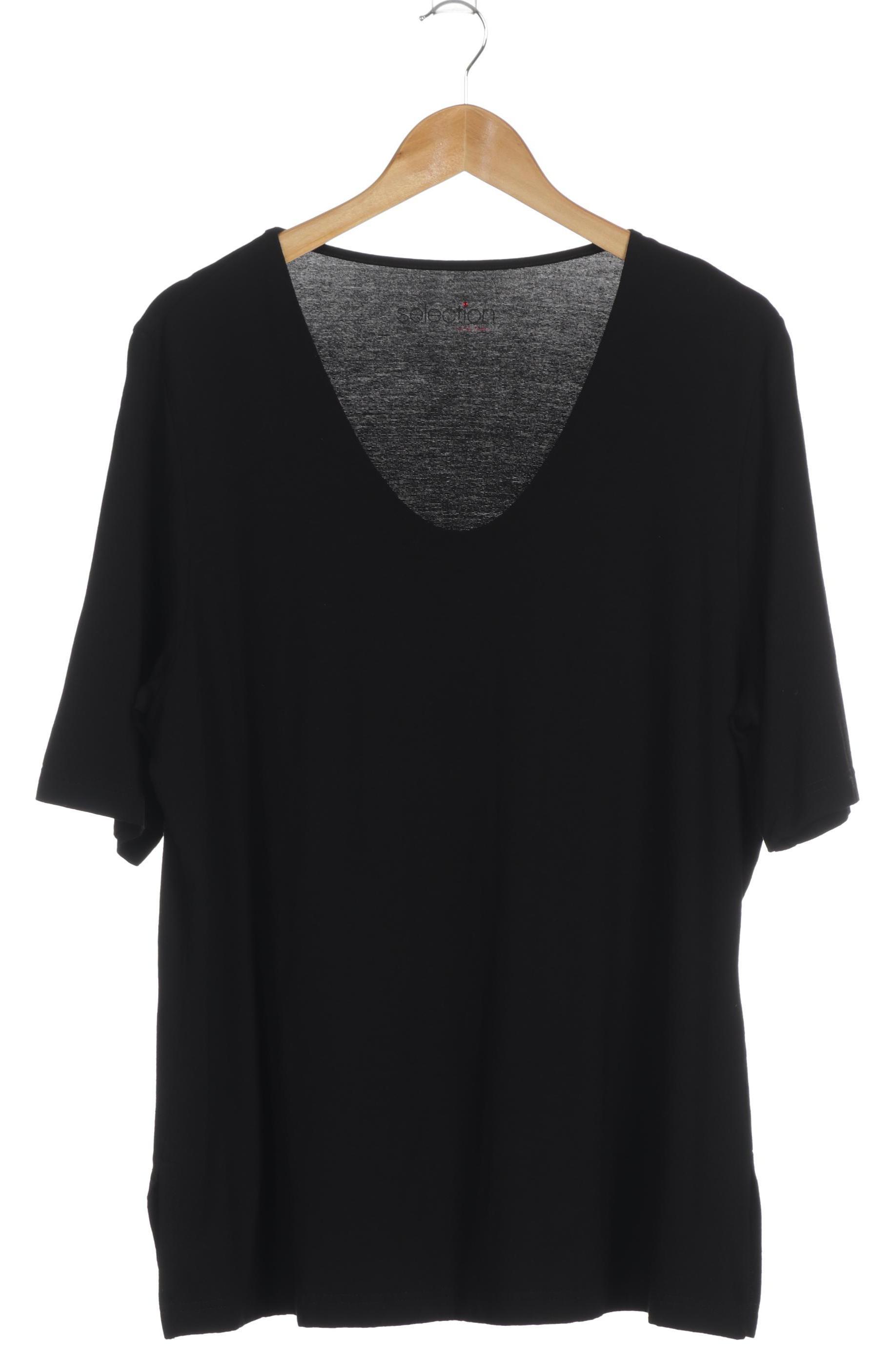 

Ulla Popken Damen T-Shirt, schwarz, Gr. 46