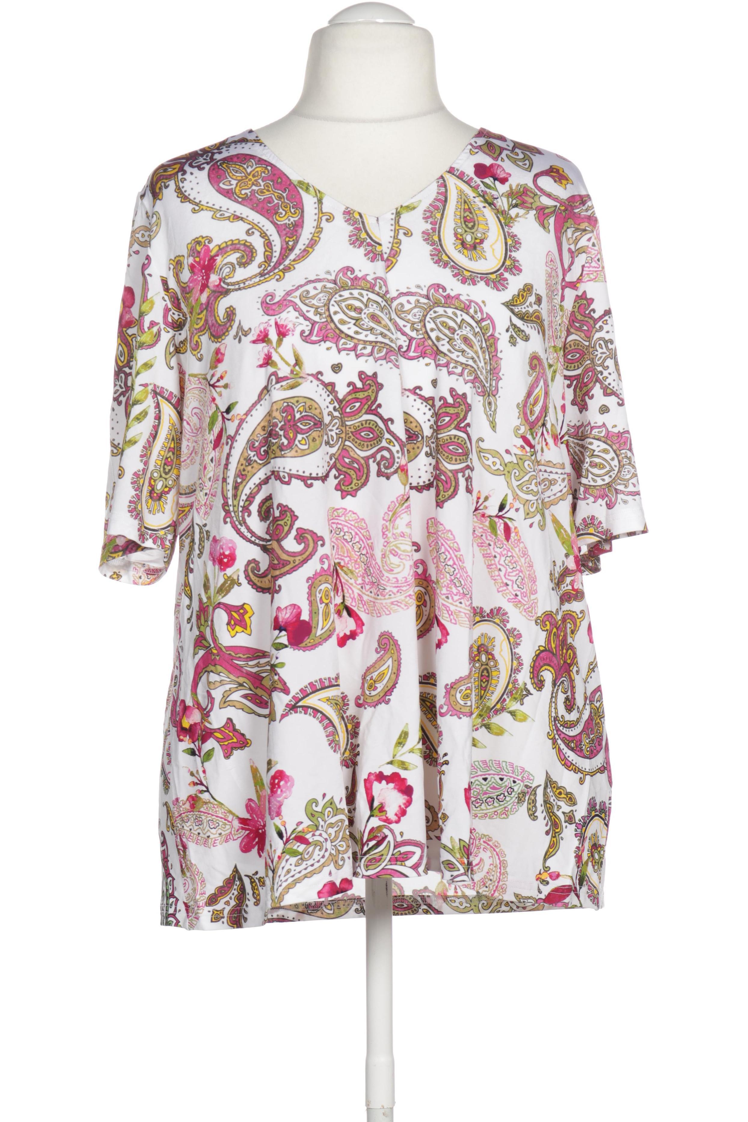 

Ulla Popken Damen T-Shirt, weiß, Gr. 46