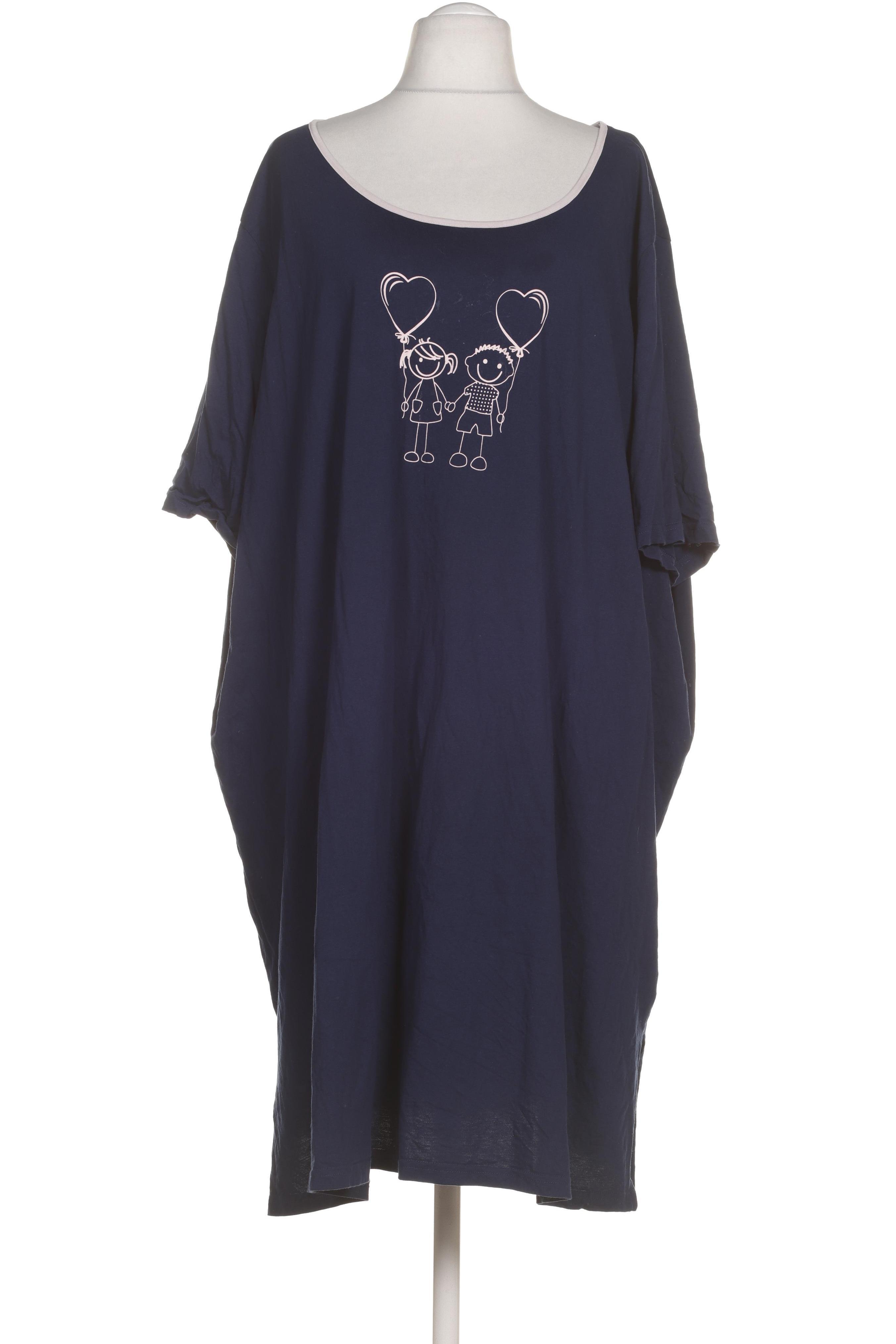 

Ulla Popken Damen T-Shirt, blau, Gr. 66