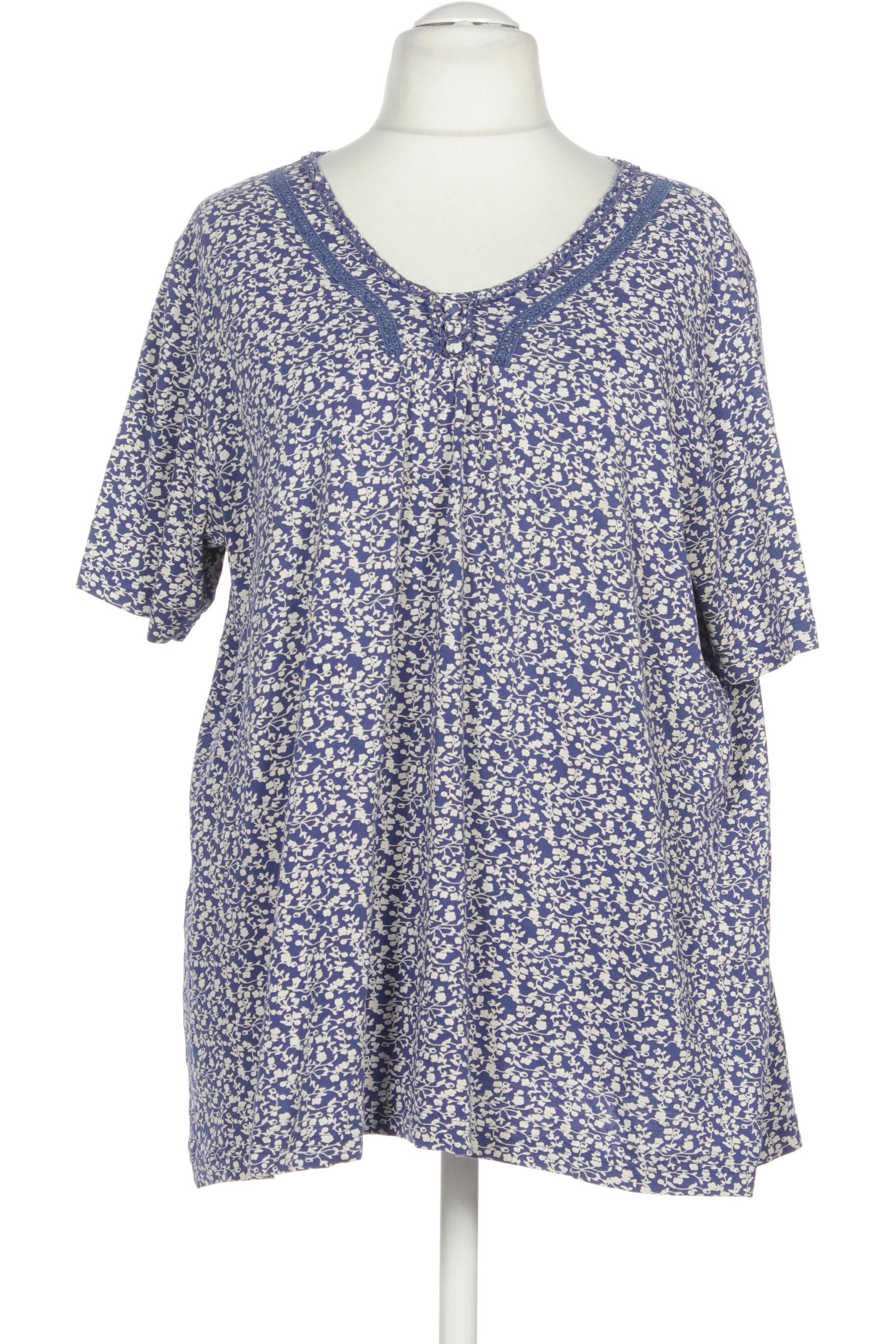 

Ulla Popken Damen T-Shirt, blau, Gr. 50