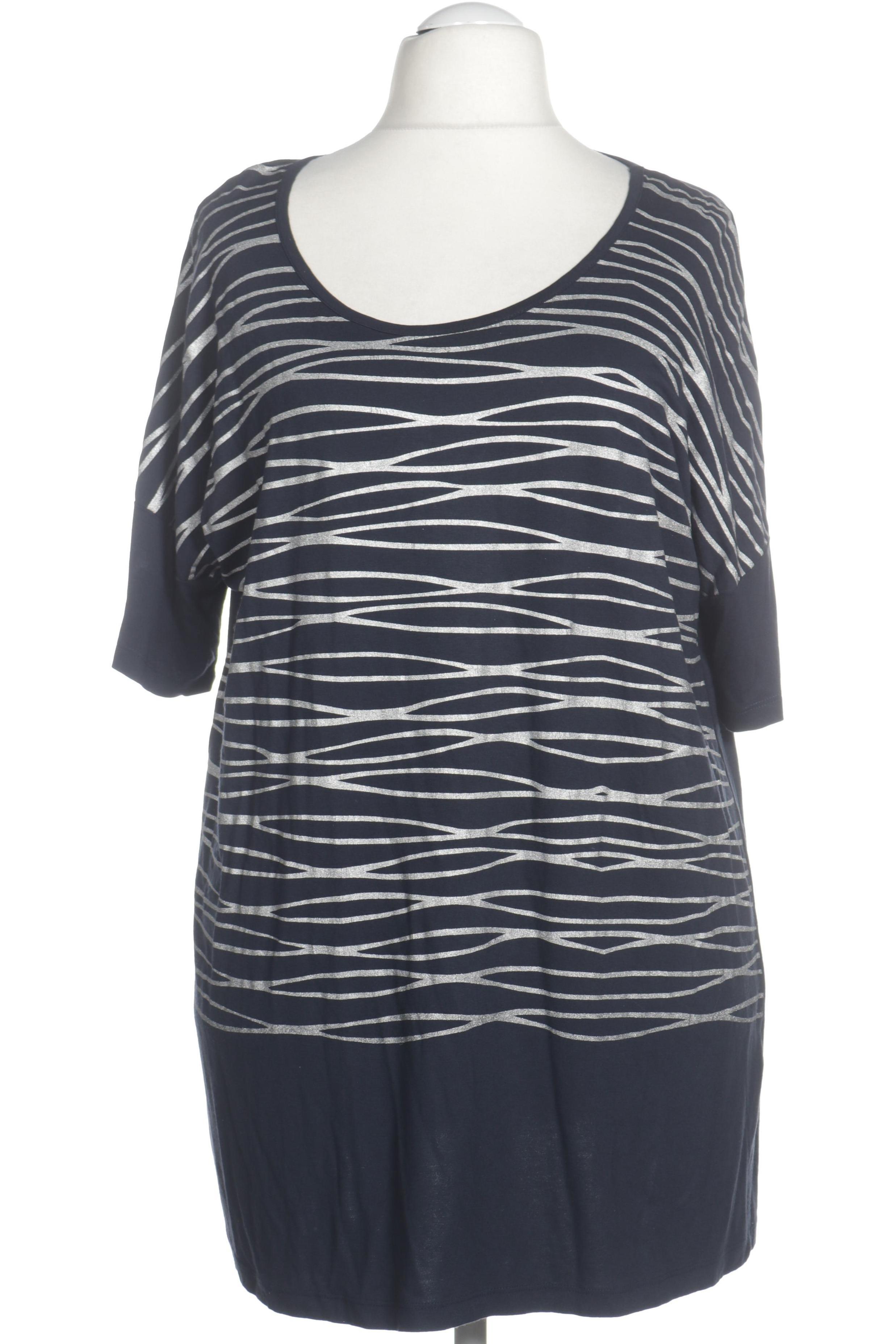 

Ulla Popken Damen T-Shirt, blau, Gr. 46