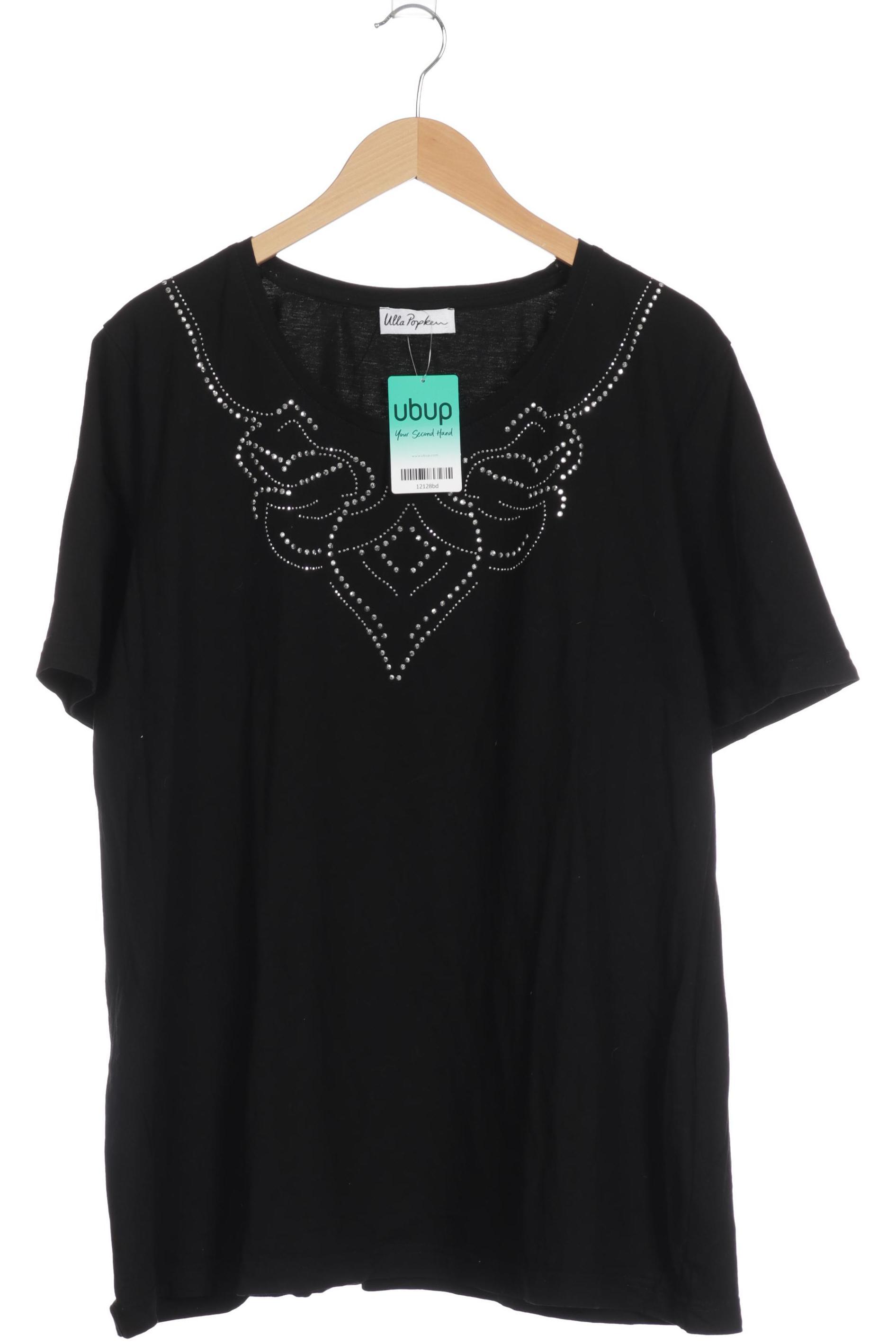 

Ulla Popken Damen T-Shirt, schwarz, Gr. 50