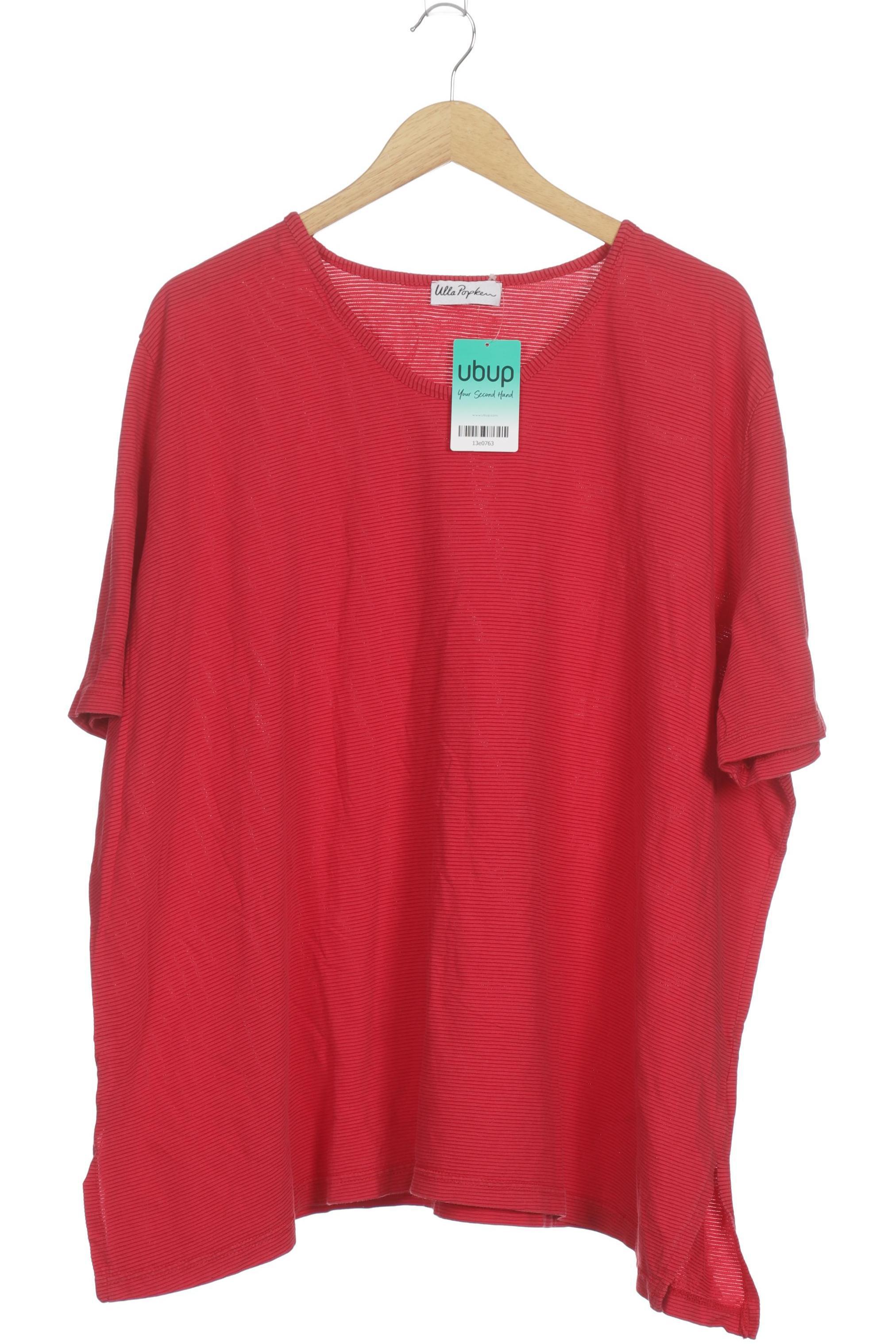 

Ulla Popken Damen T-Shirt, rot, Gr. 58