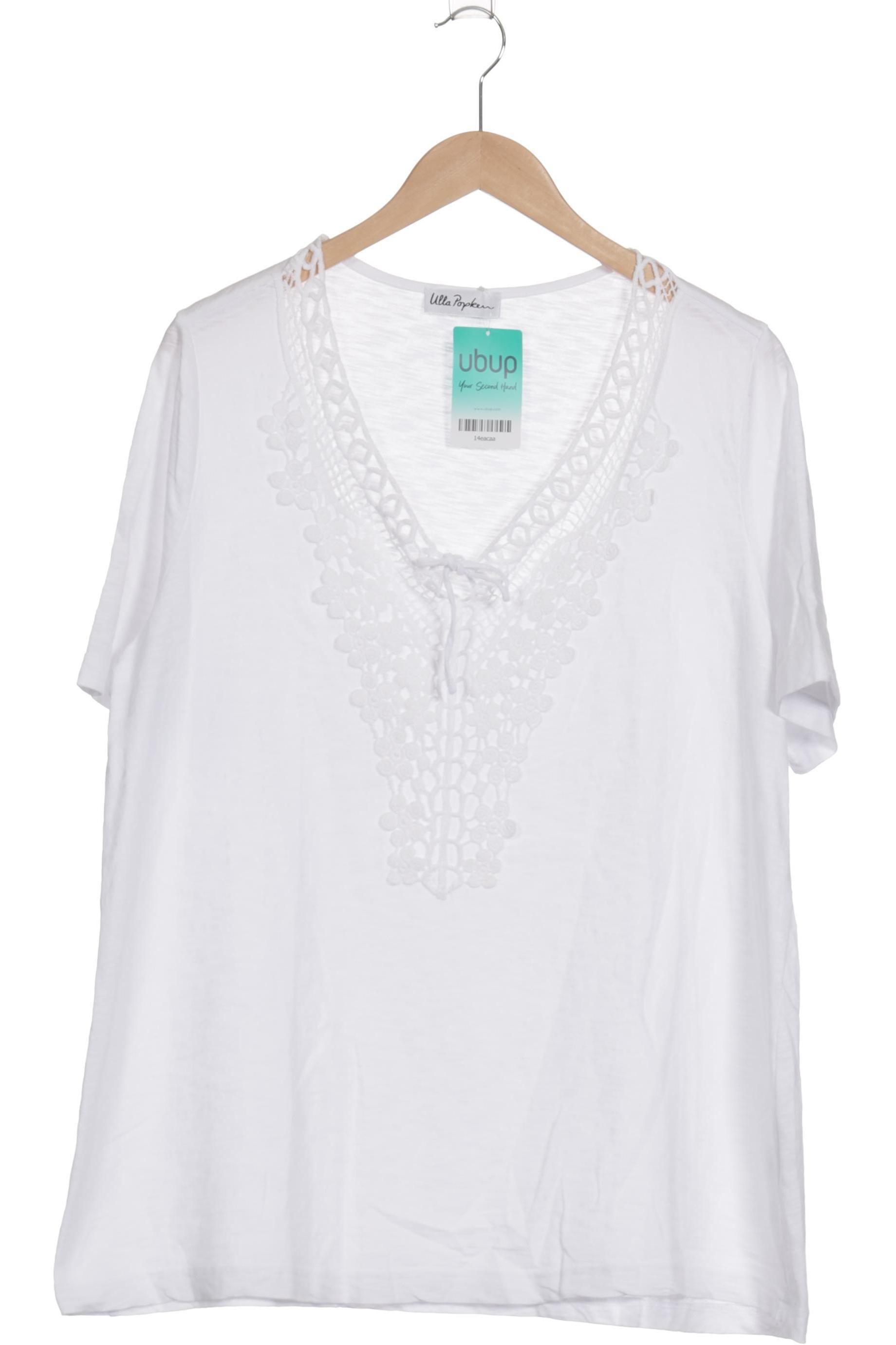 

Ulla Popken Damen T-Shirt, weiß, Gr. 46