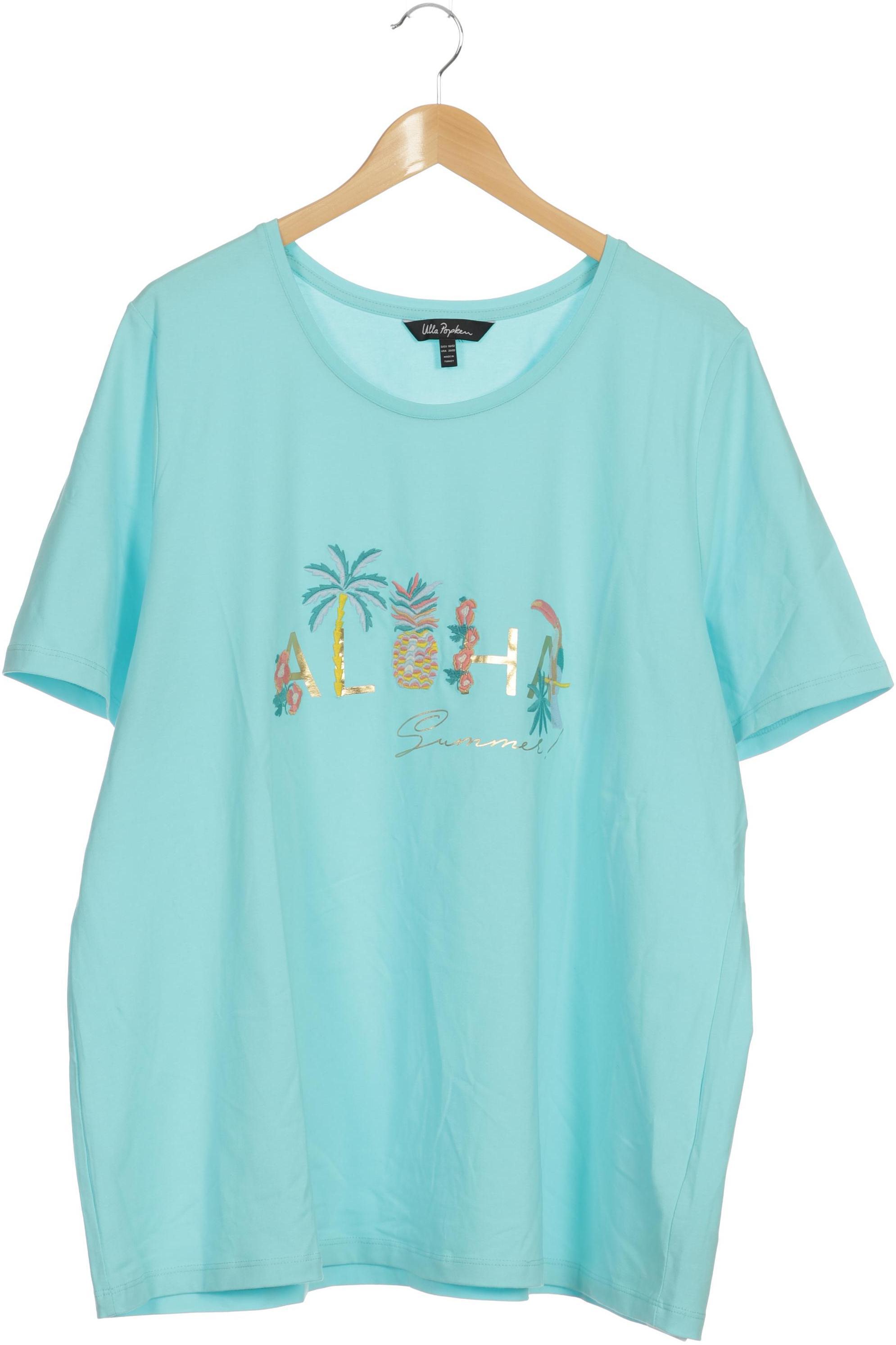 

Ulla Popken Damen T-Shirt, blau, Gr. 50