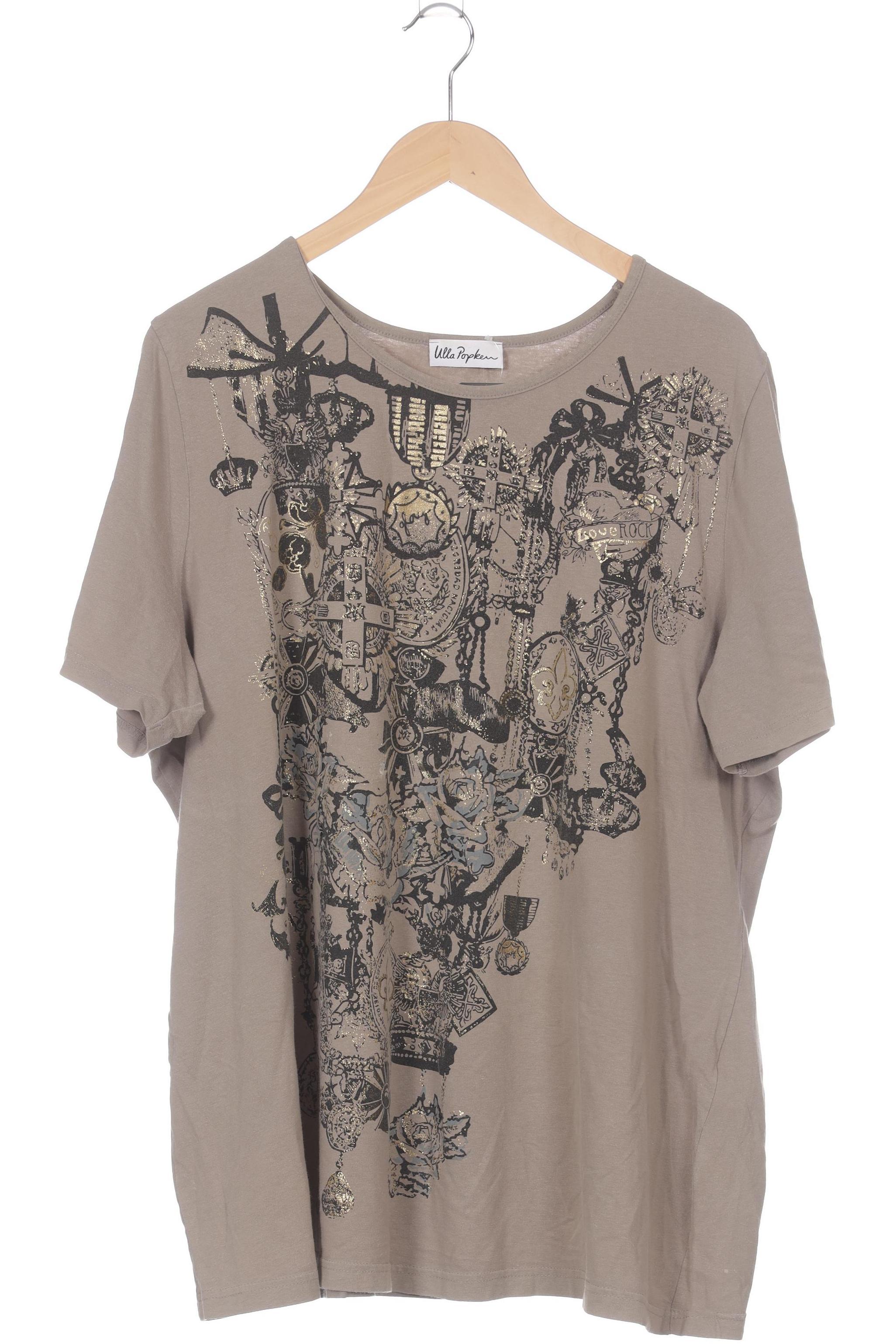 

Ulla Popken Damen T-Shirt, braun, Gr. 50