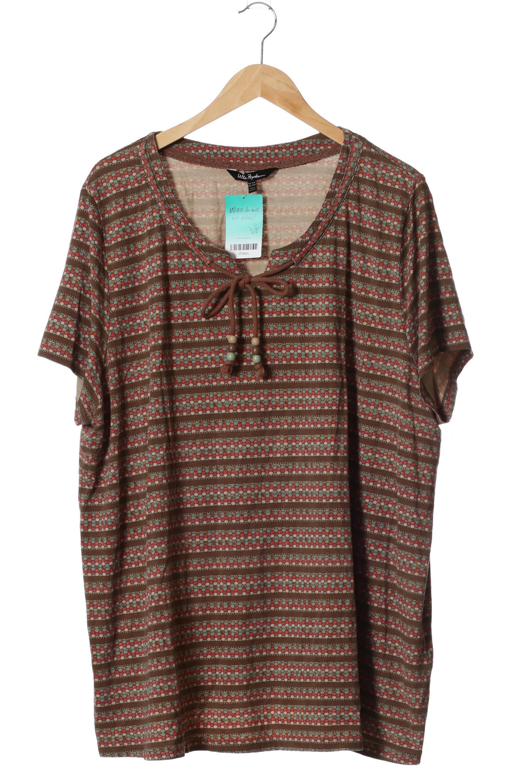

Ulla Popken Damen T-Shirt, braun, Gr. 54