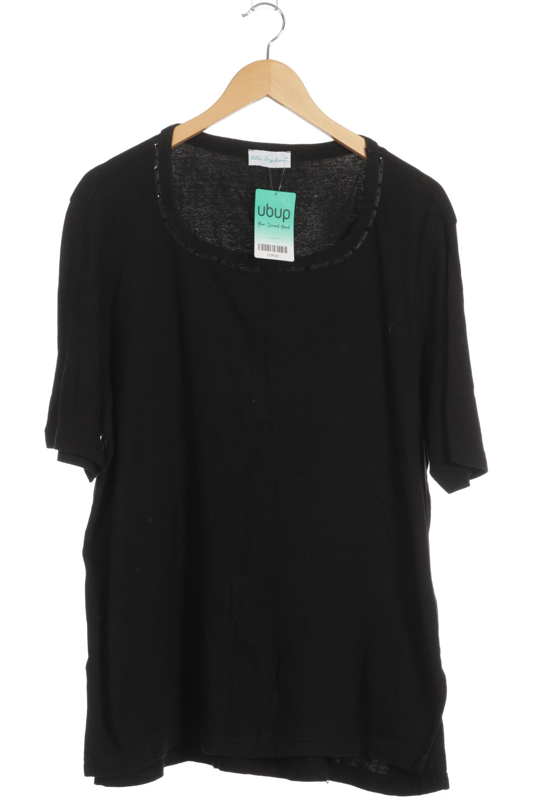 

Ulla Popken Damen T-Shirt, schwarz, Gr. 46