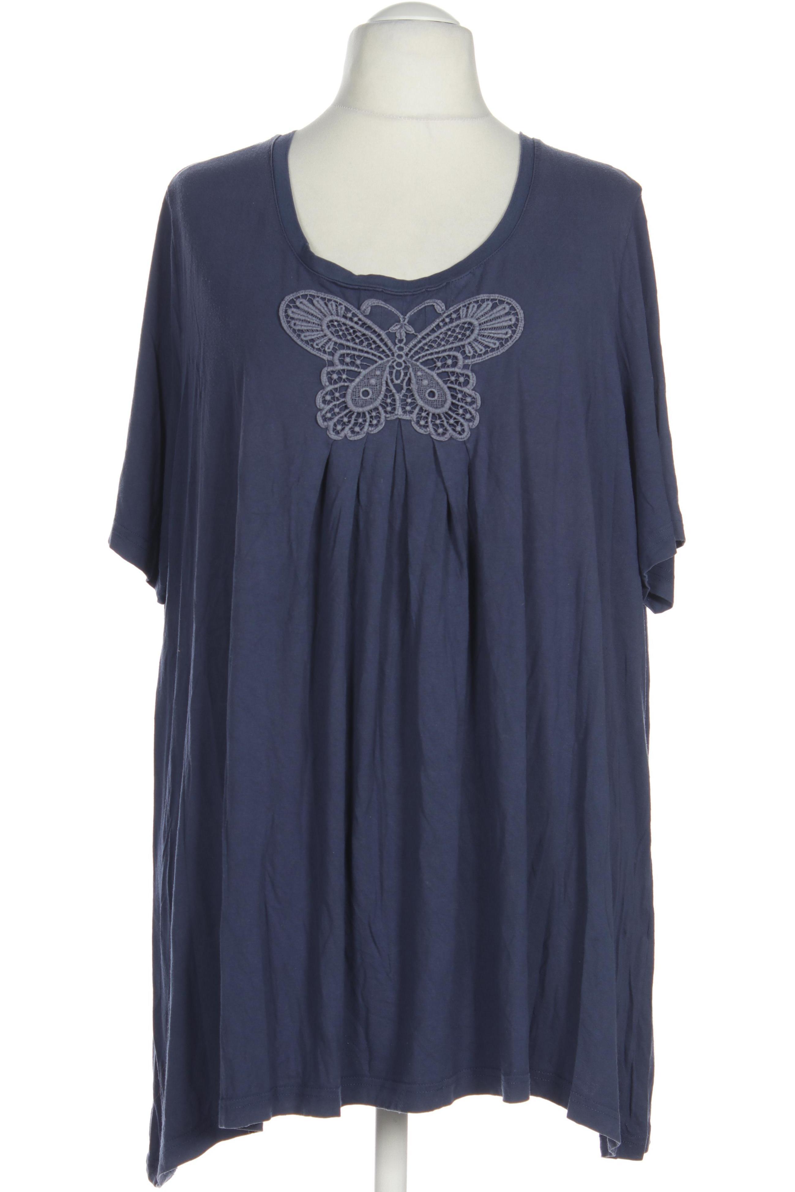 

Ulla Popken Damen T-Shirt, blau, Gr.