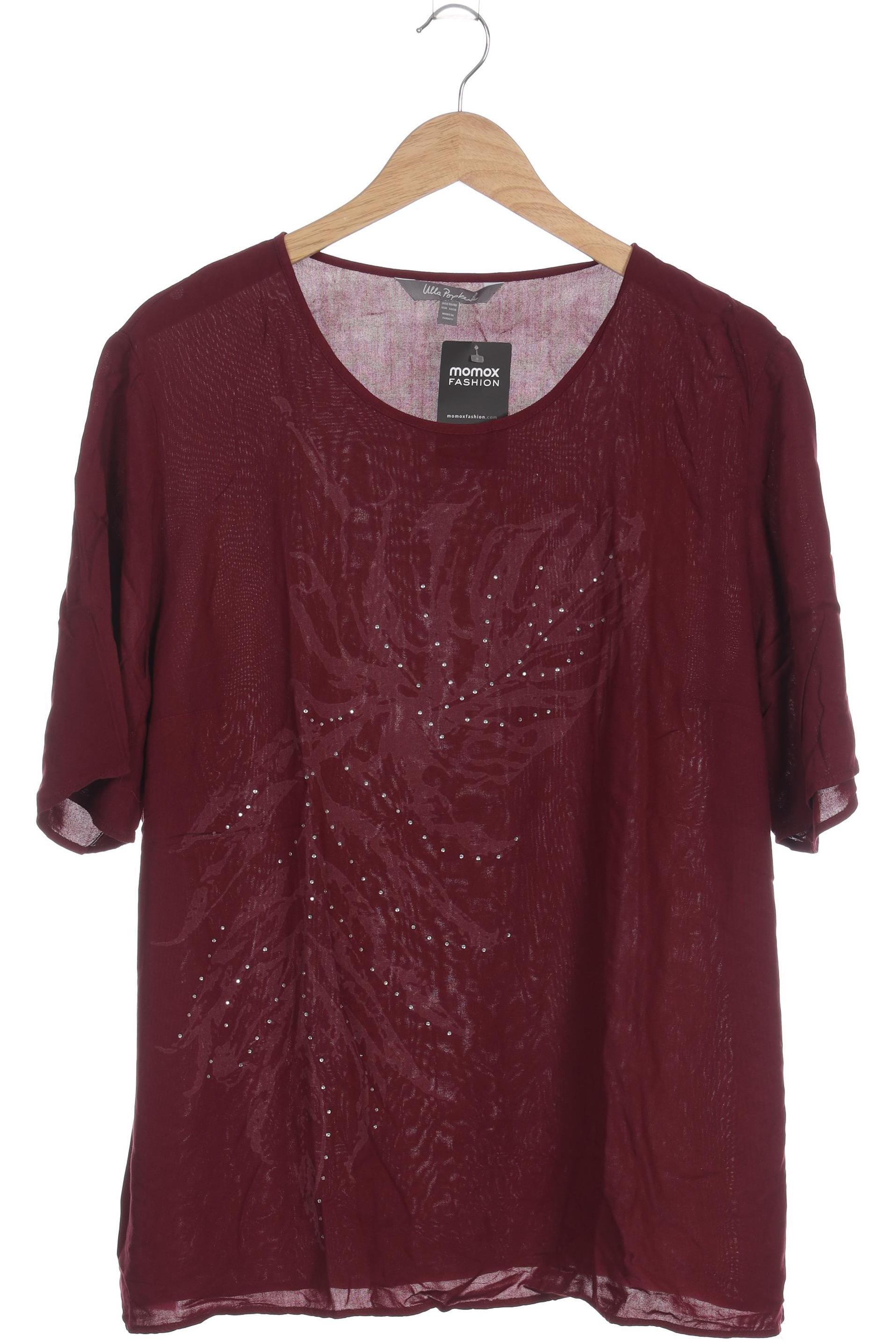

Ulla Popken Damen T-Shirt, rot, Gr. 46