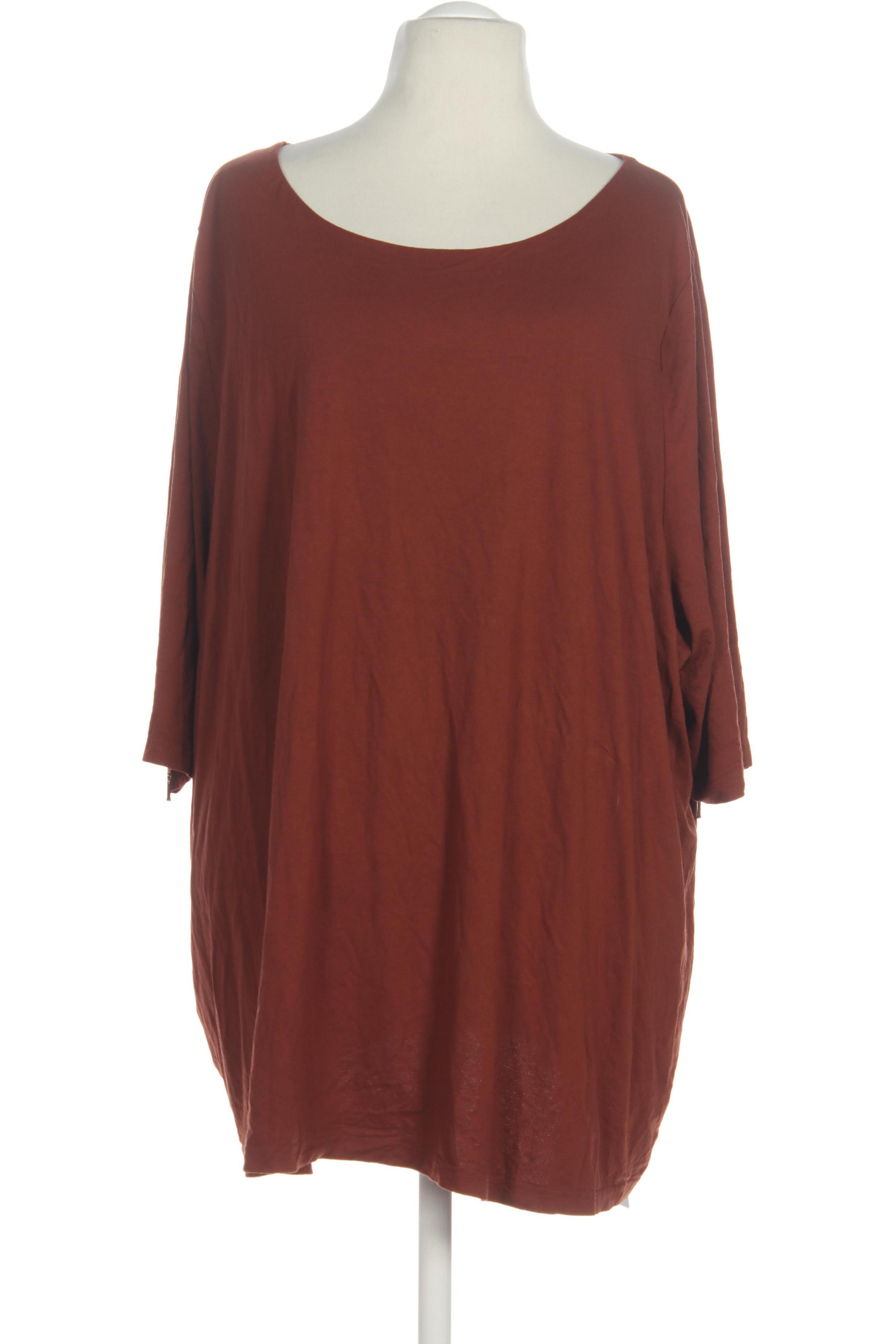 

Ulla Popken Damen T-Shirt, braun, Gr. 62