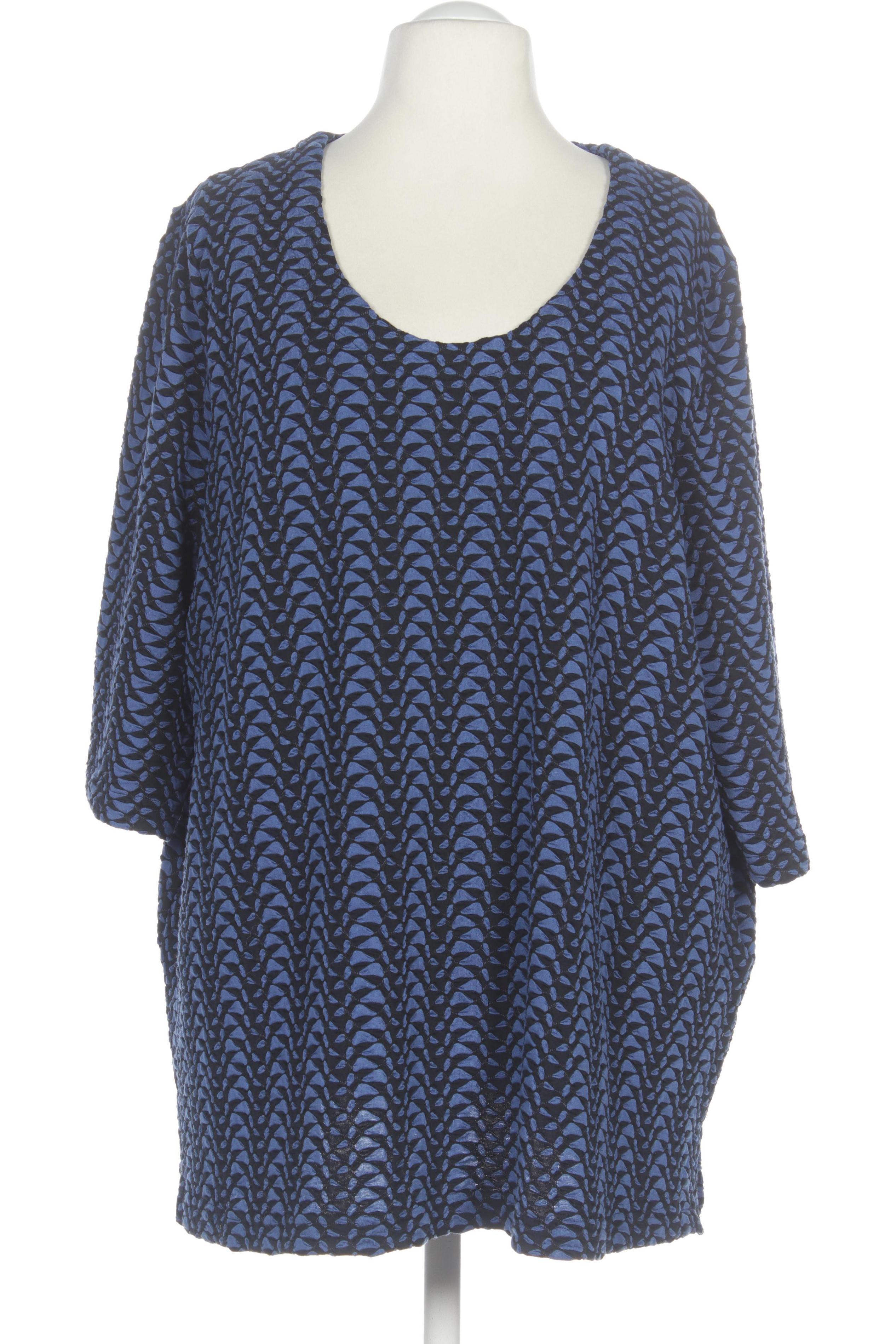 

Ulla Popken Damen T-Shirt, blau, Gr. 58