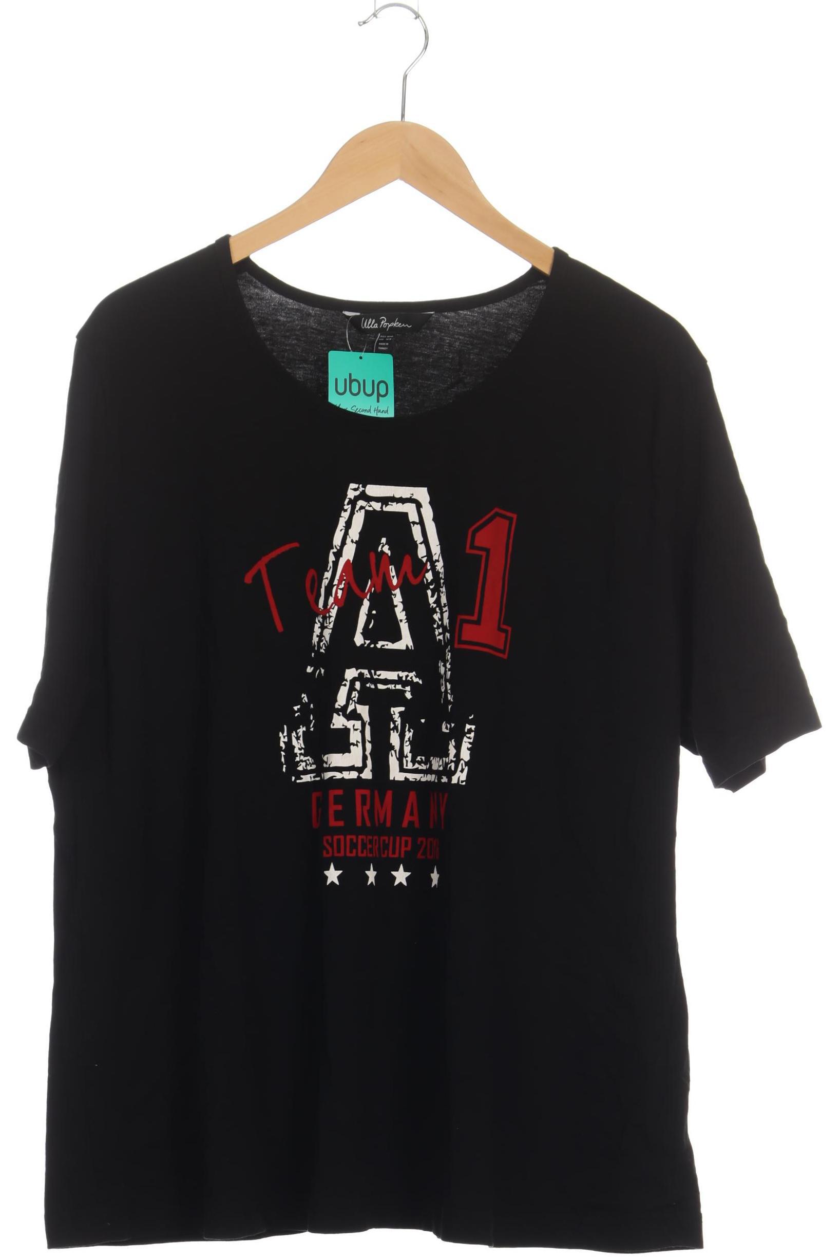 

Ulla Popken Damen T-Shirt, schwarz, Gr. 46