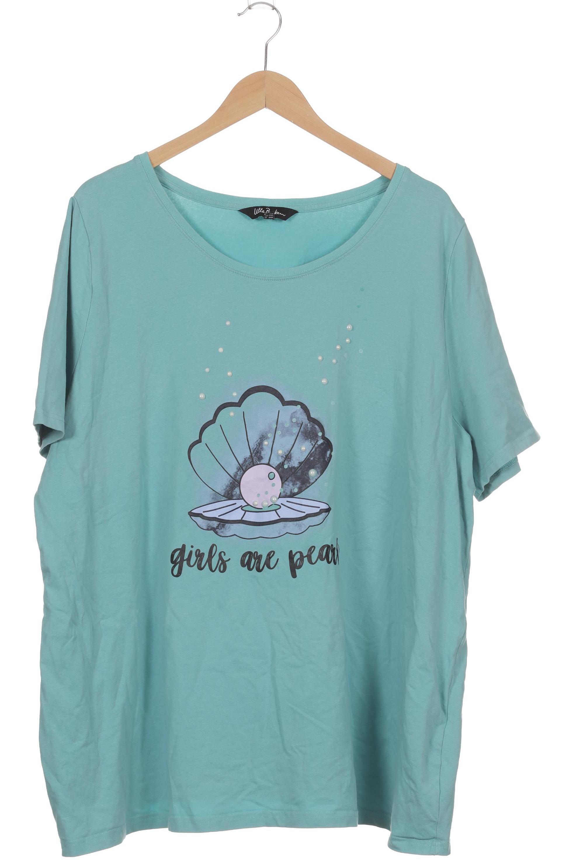 

Ulla Popken Damen T-Shirt, türkis, Gr. 54