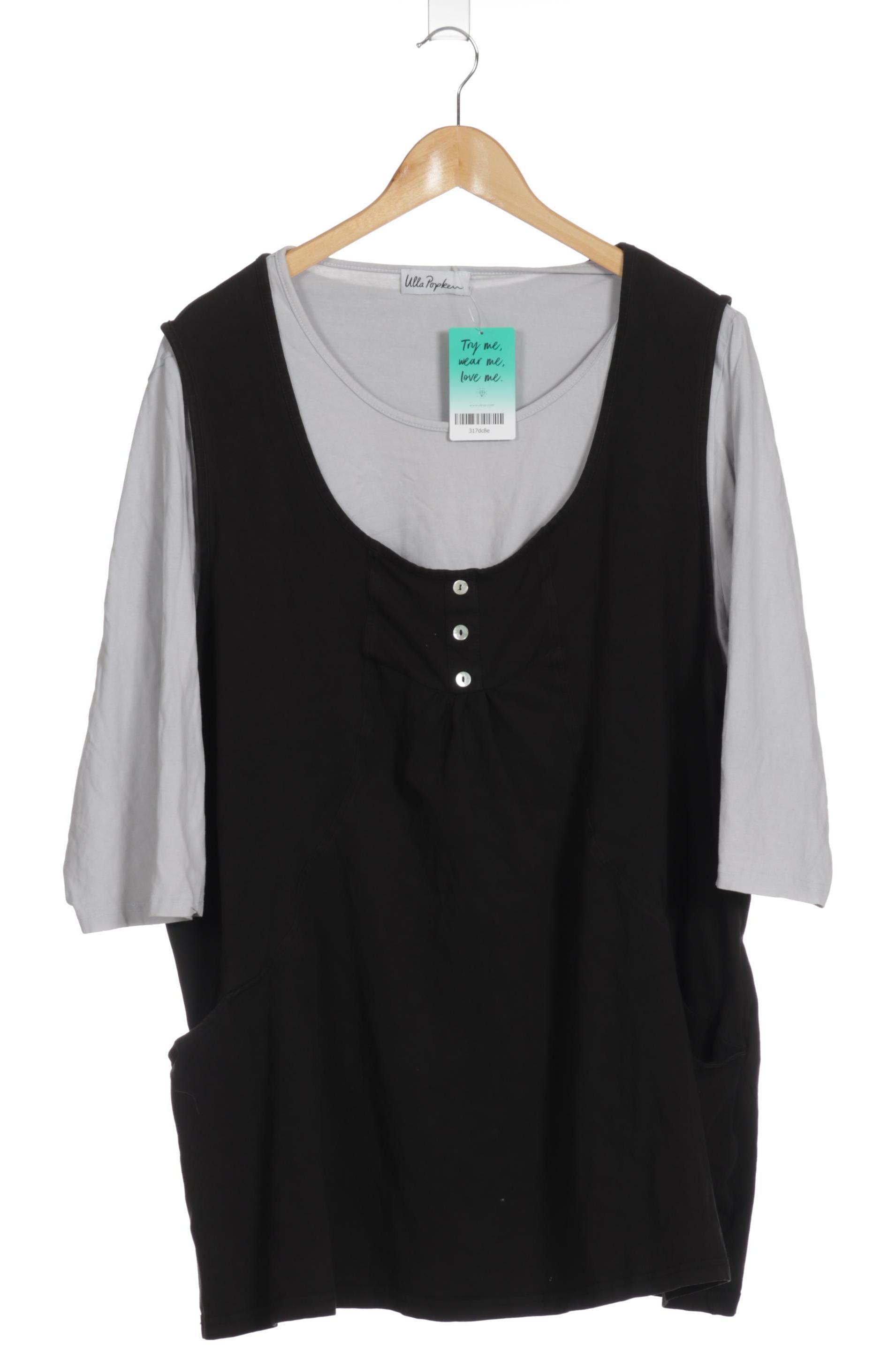 

Ulla Popken Damen T-Shirt, schwarz, Gr. 54