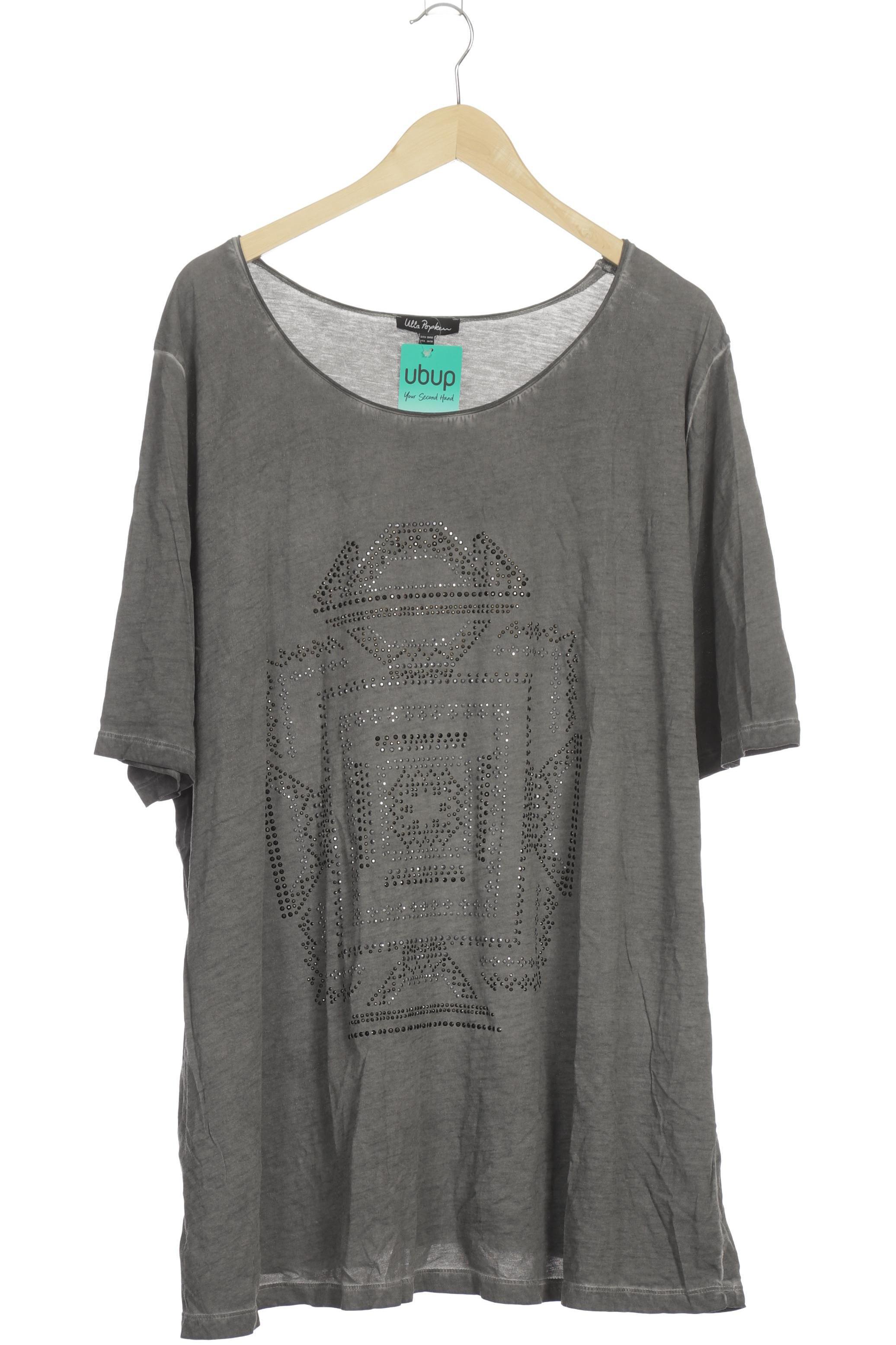 

Ulla Popken Damen T-Shirt, grau, Gr. 58