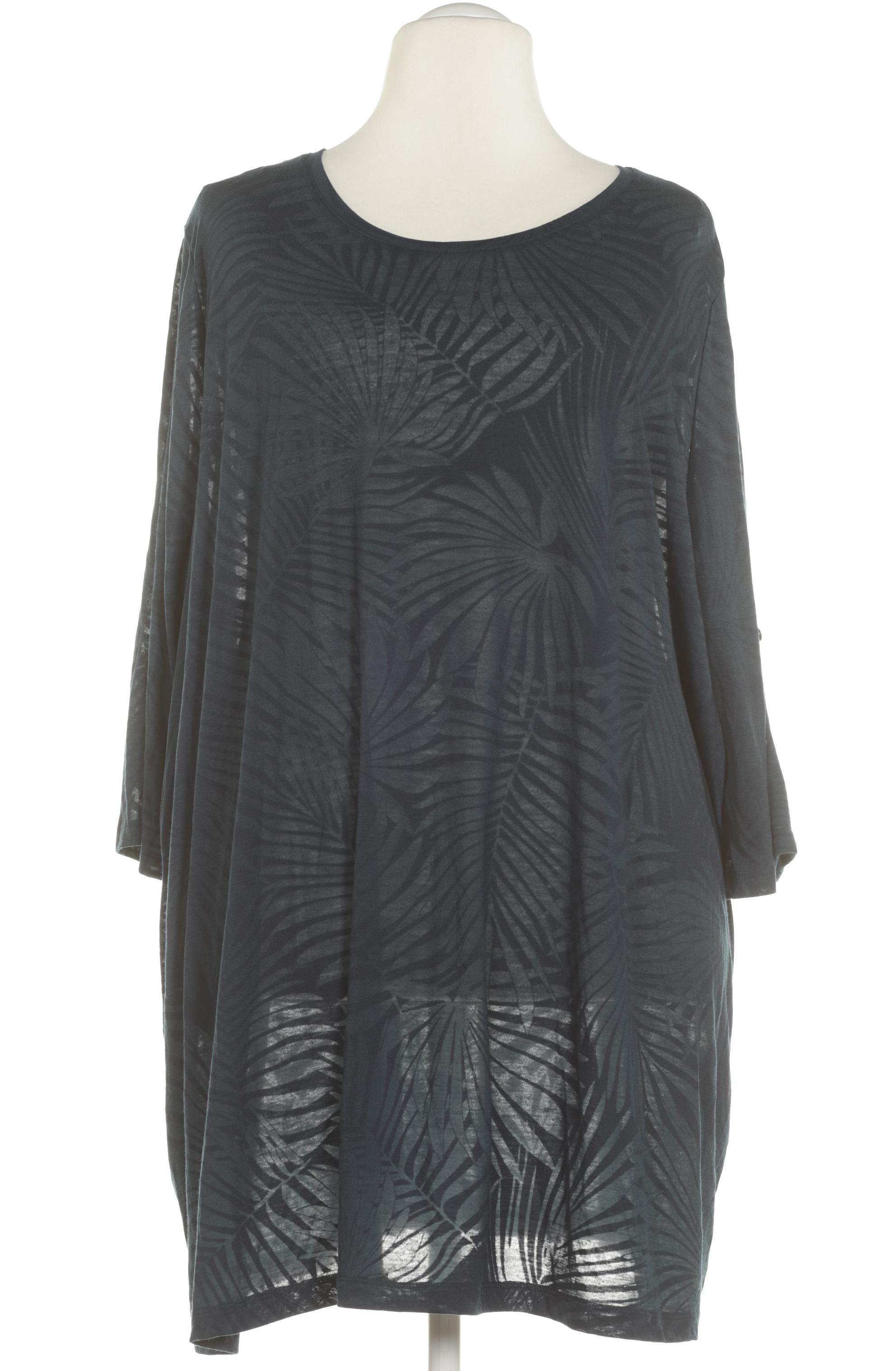 

Ulla Popken Damen T-Shirt, blau, Gr. 62