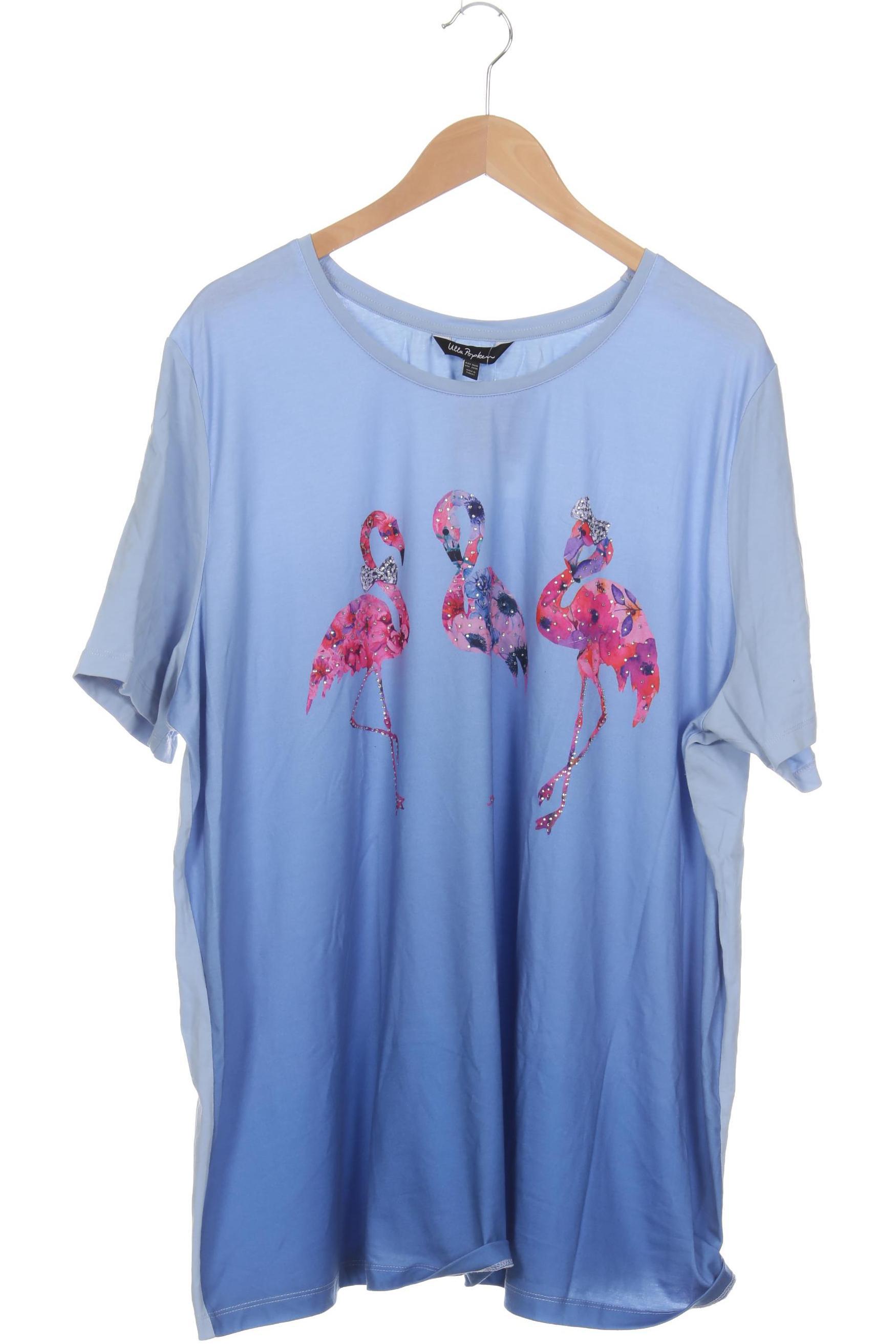 

Ulla Popken Damen T-Shirt, blau, Gr. 54