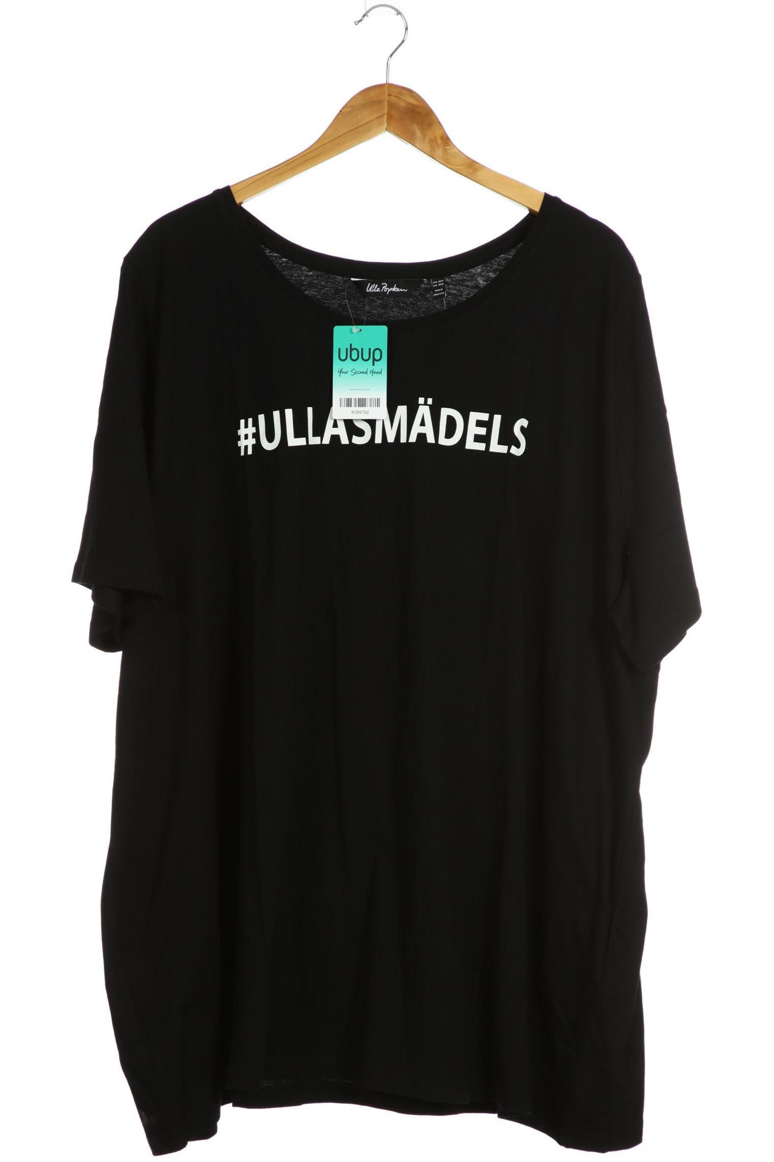 

Ulla Popken Damen T-Shirt, schwarz, Gr. 58
