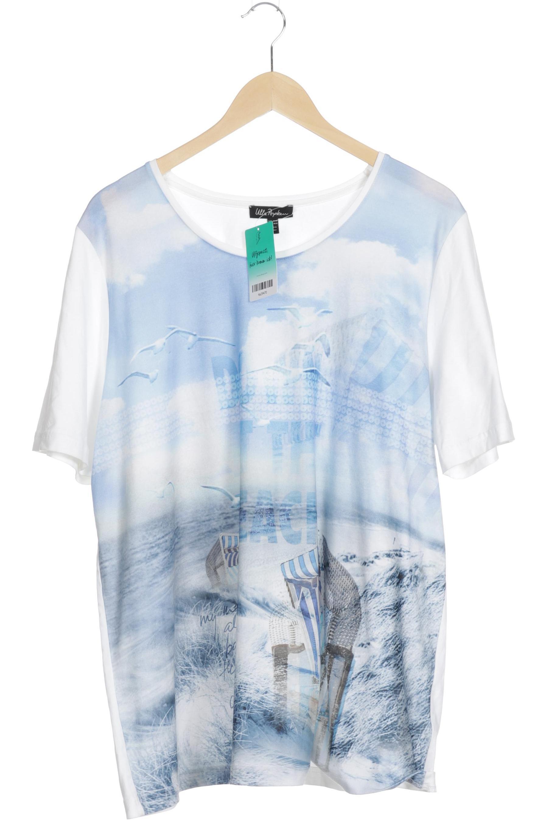 

Ulla Popken Damen T-Shirt, blau, Gr. 46