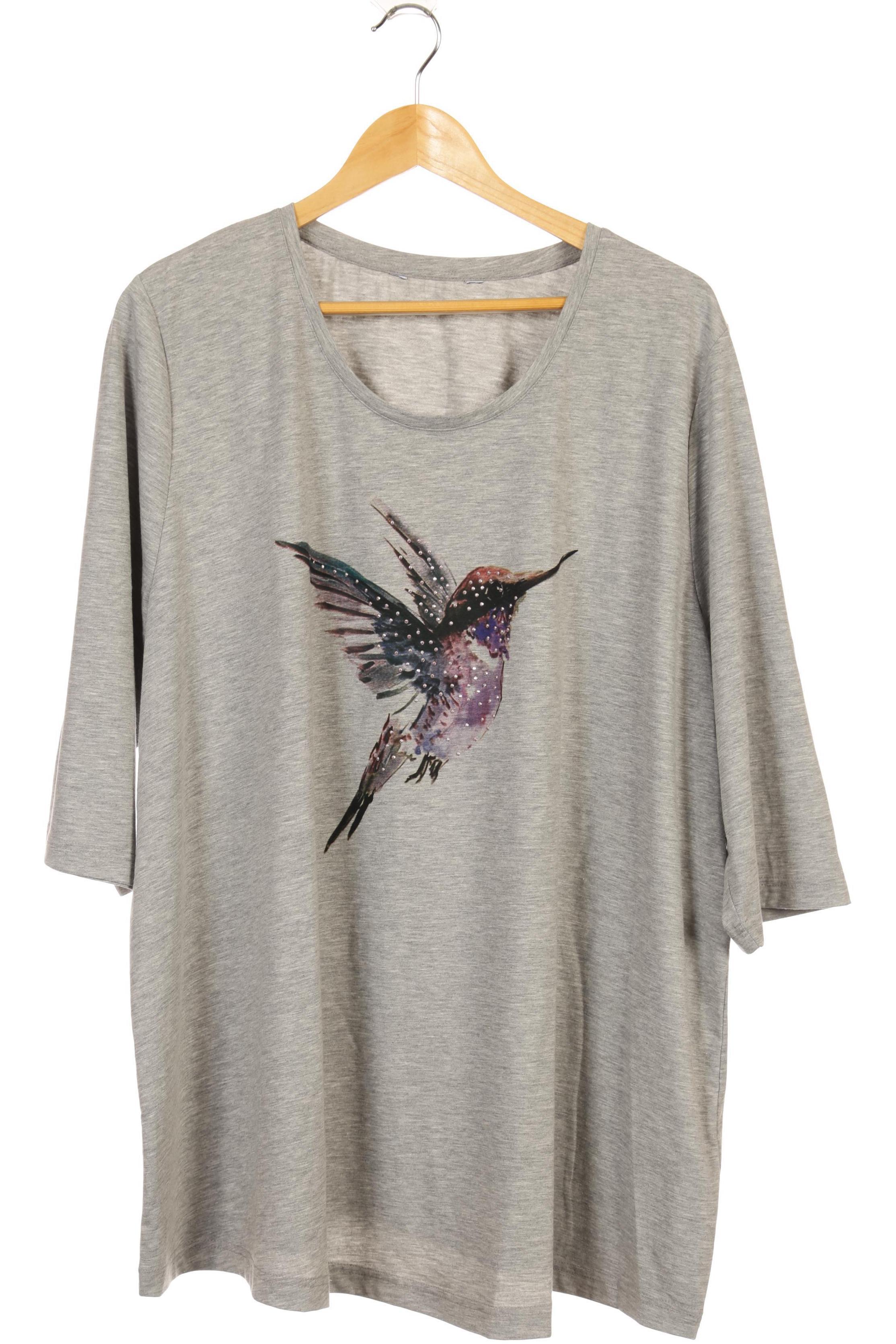 

Ulla Popken Damen T-Shirt, grau, Gr.