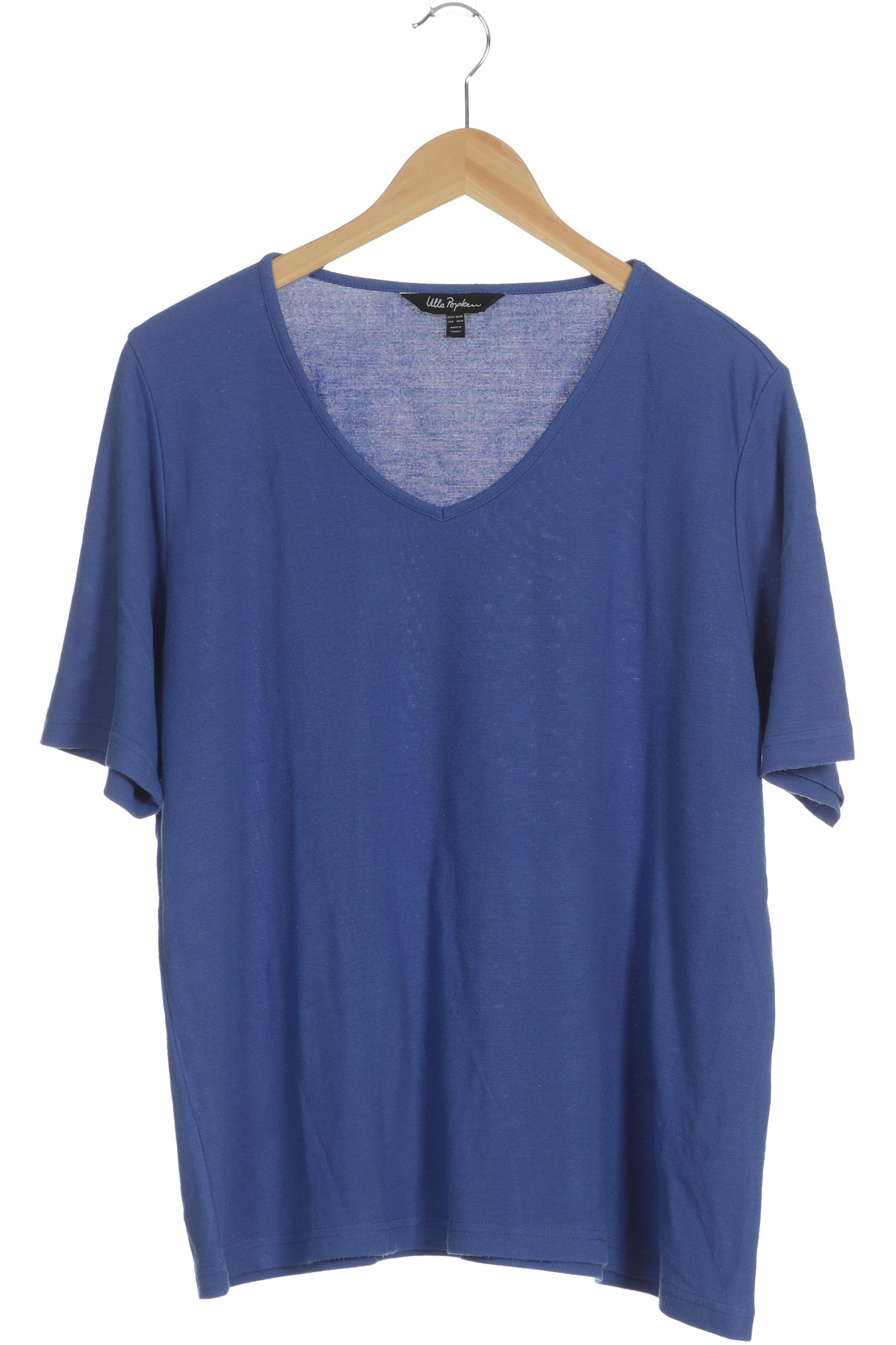 

Ulla Popken Damen T-Shirt, blau, Gr. 46