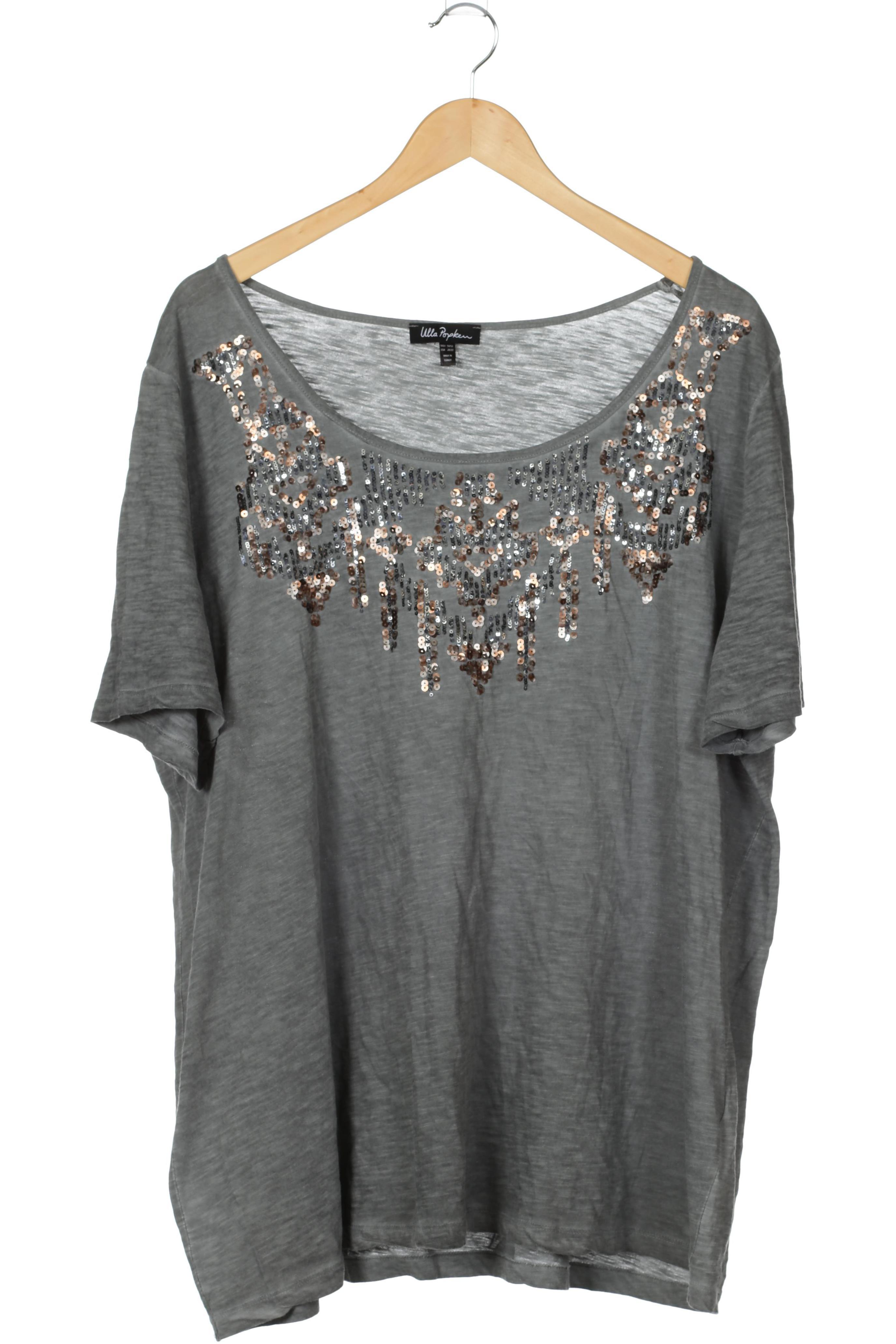 

Ulla Popken Damen T-Shirt, grau, Gr. 50
