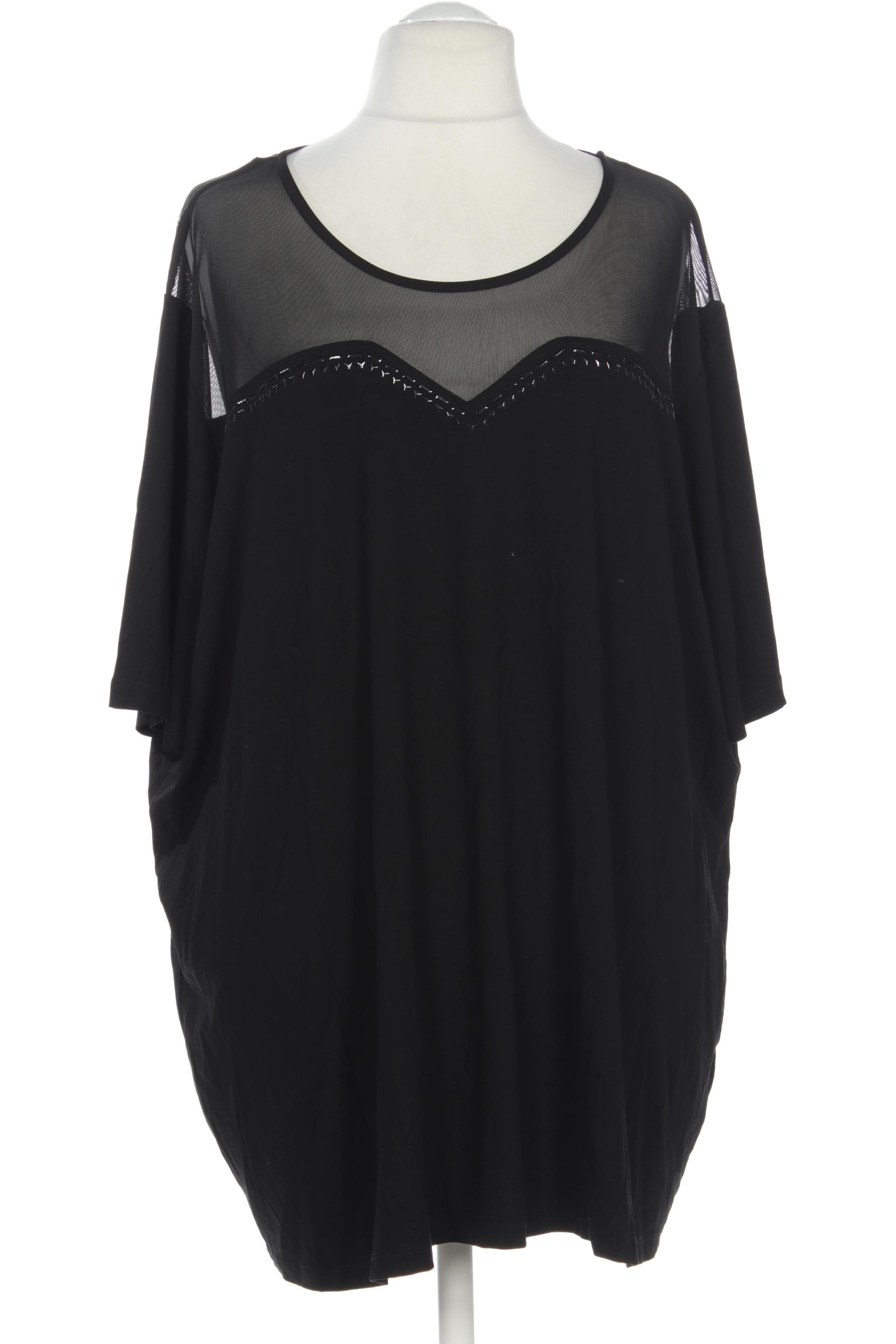 

Ulla Popken Damen T-Shirt, schwarz, Gr. 58