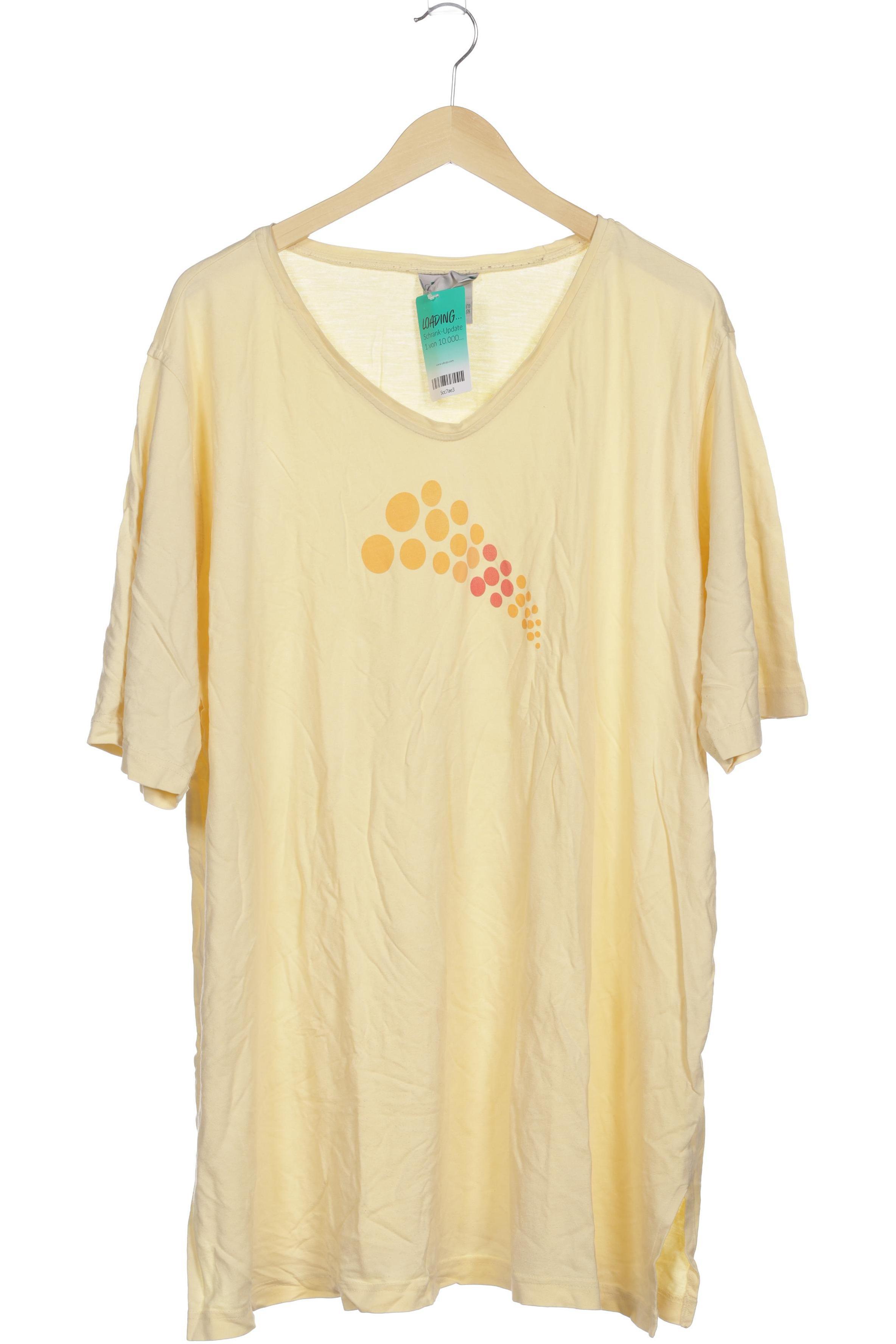 

Ulla Popken Damen T-Shirt, gelb, Gr. 54